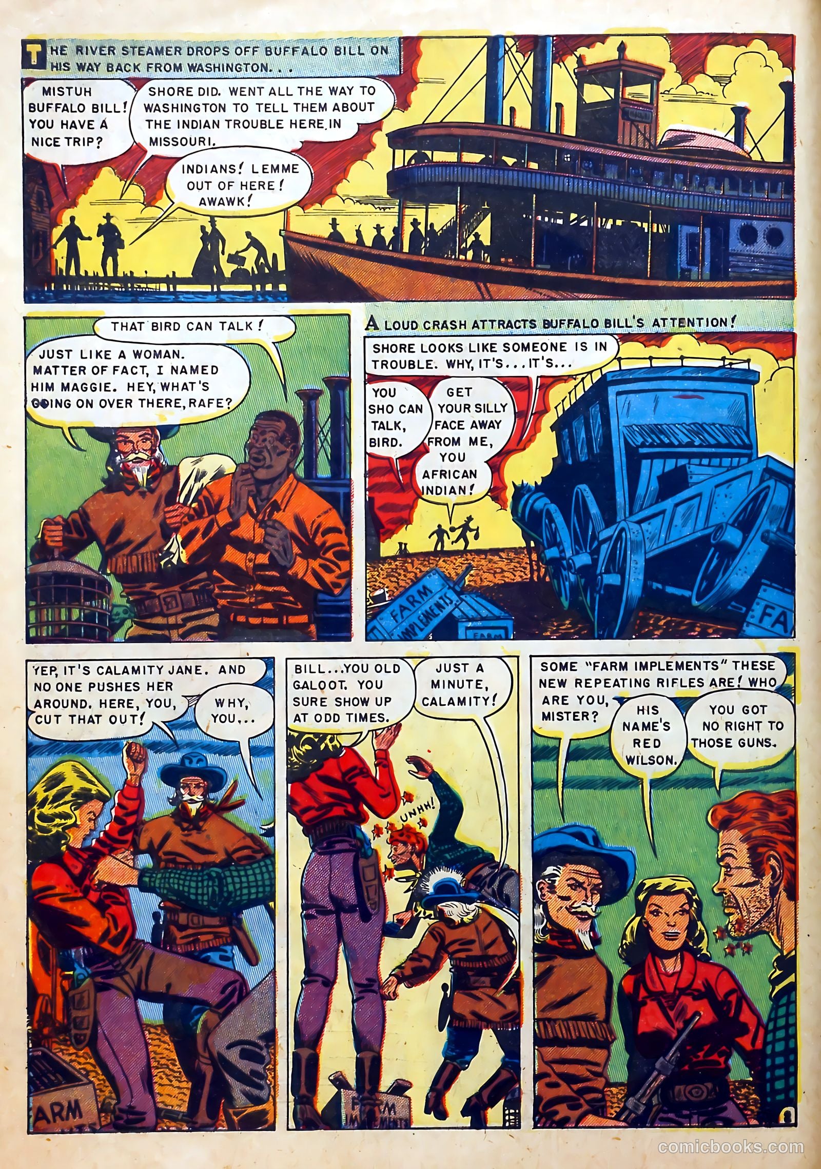 Buffalo Bill #4 (1951) — page 4 of 37