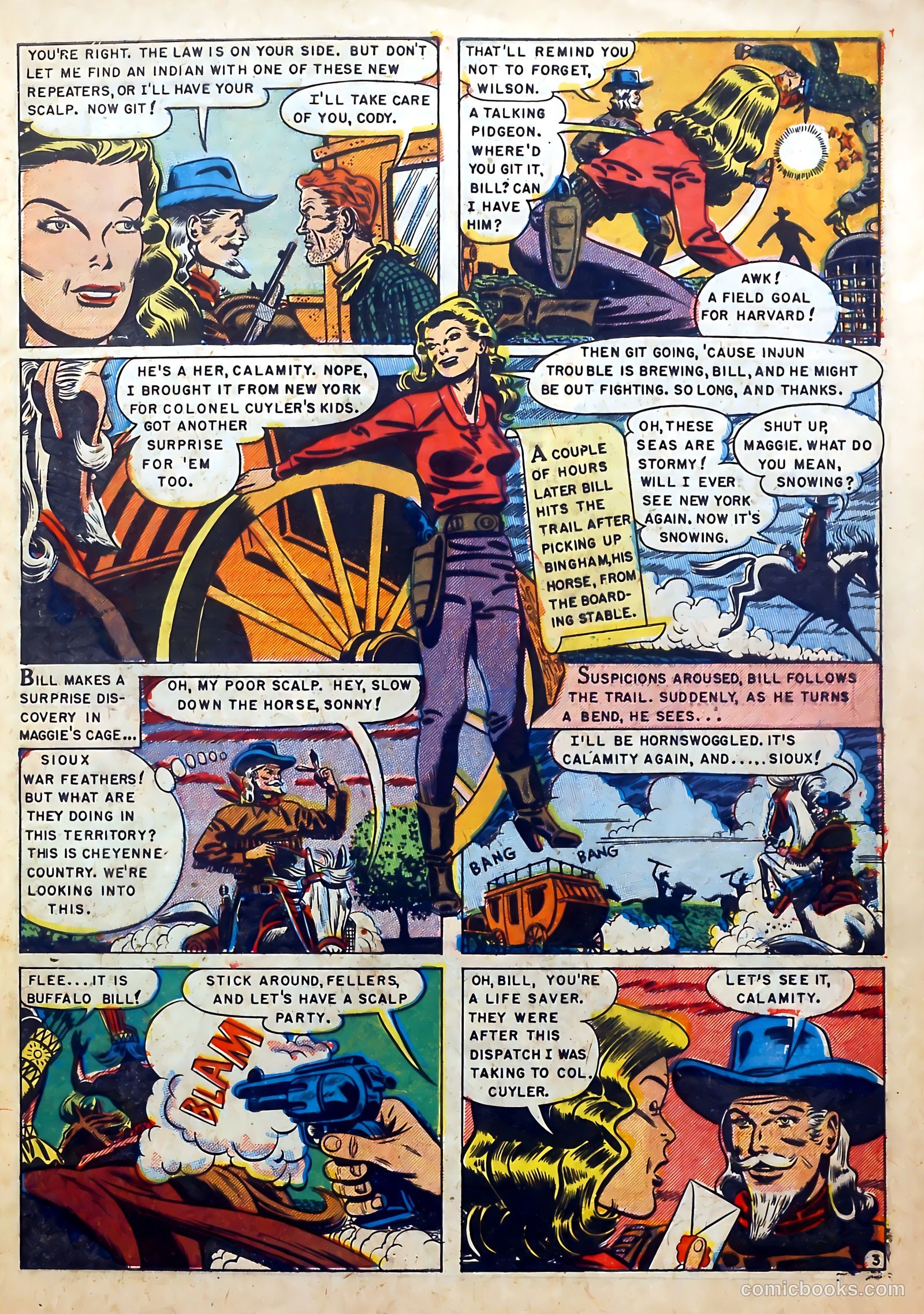 Buffalo Bill #4 (1951) — page 5 of 37