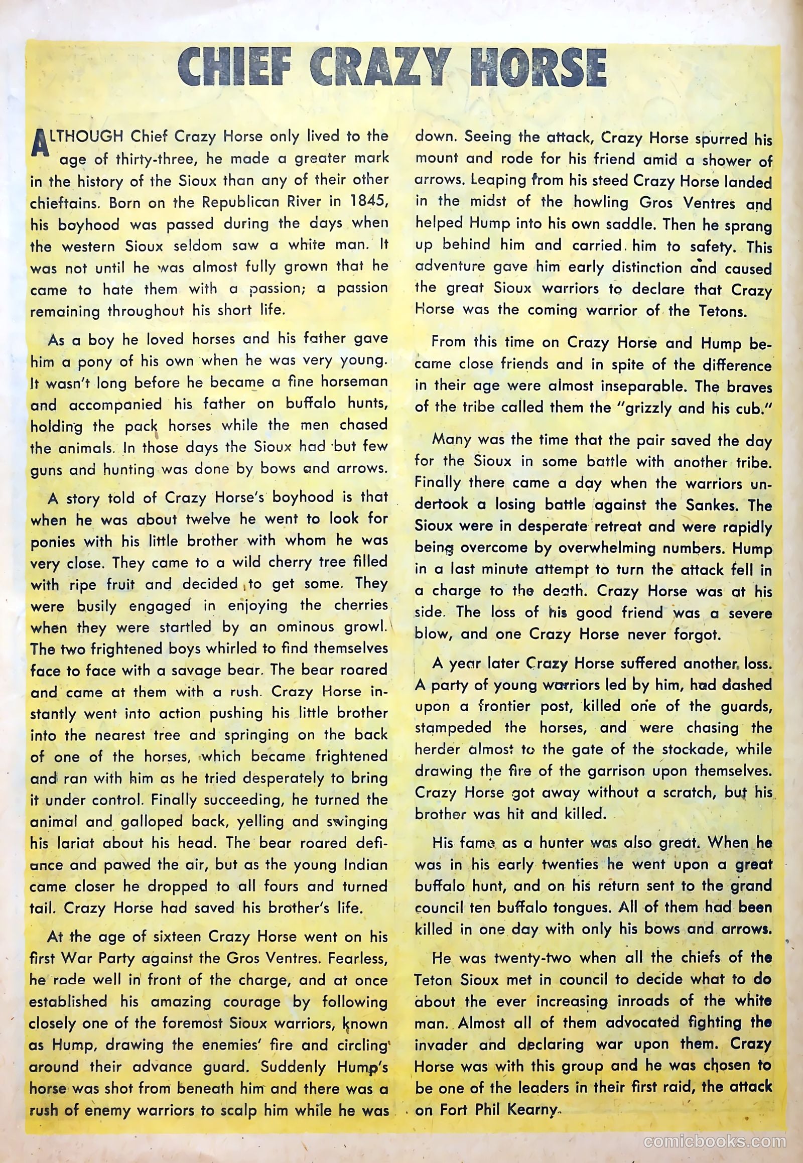 Buffalo Bill #4 (1951) — page 18 of 37