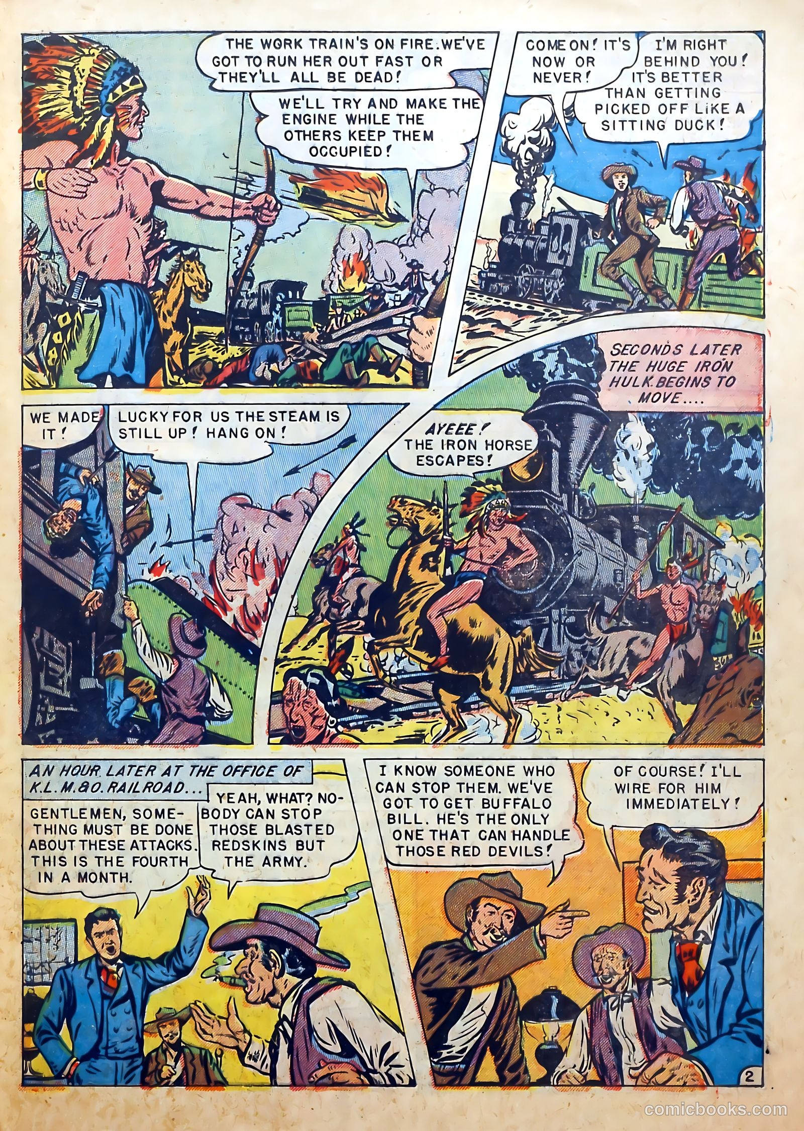 Buffalo Bill #4 (1951) — page 21 of 37