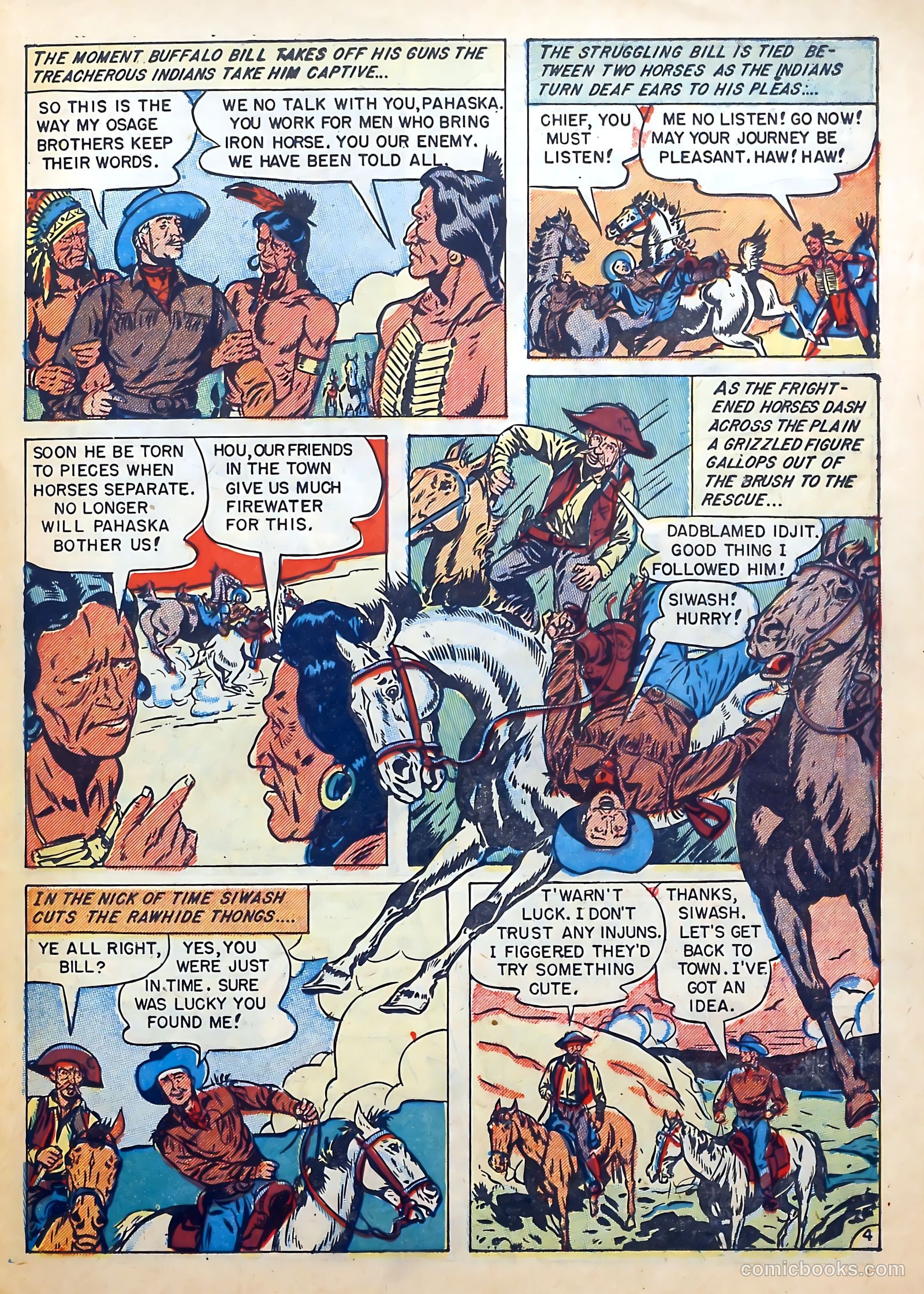 Buffalo Bill #4 (1951) — page 23 of 37