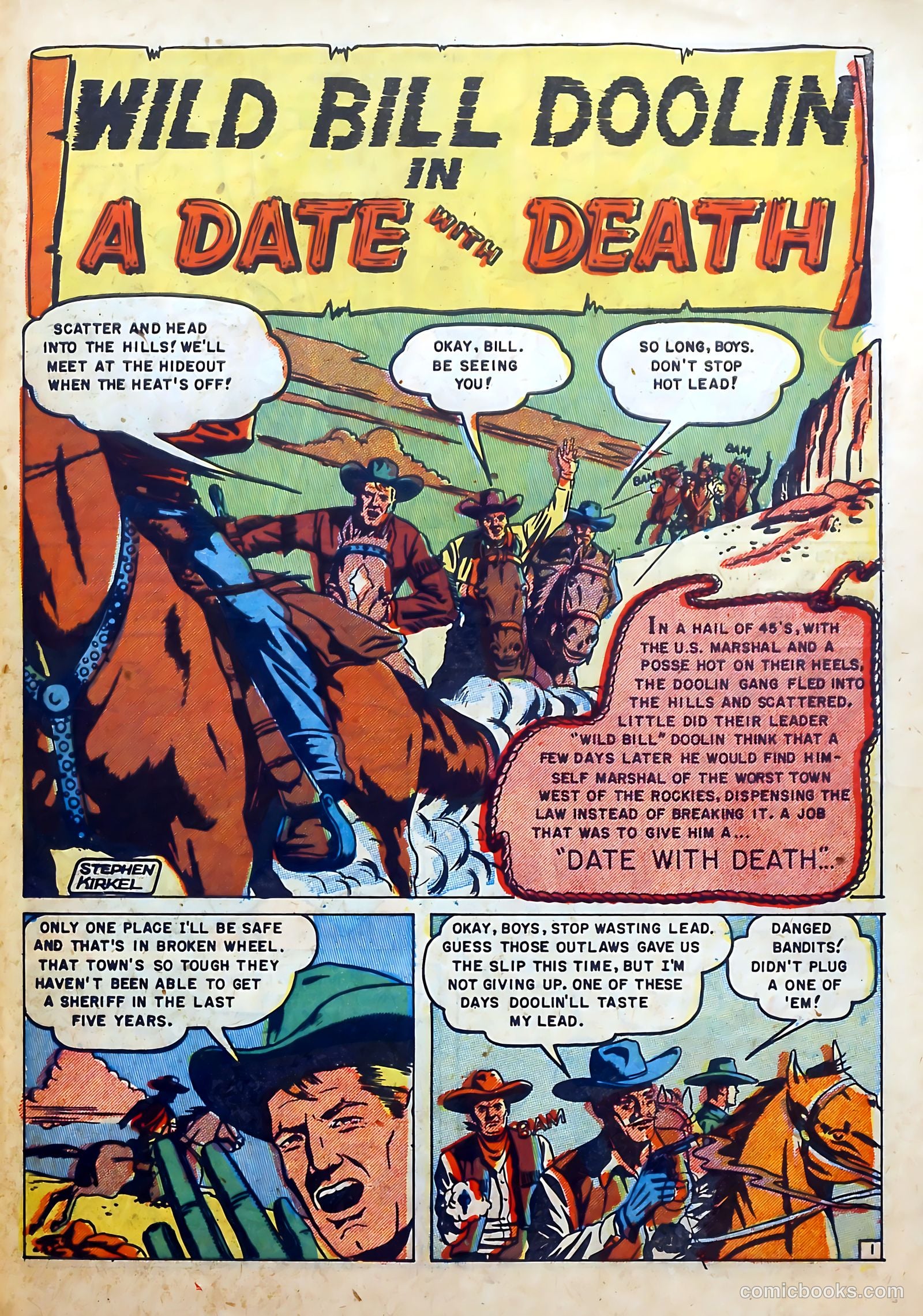 Buffalo Bill #4 (1951) — page 27 of 37