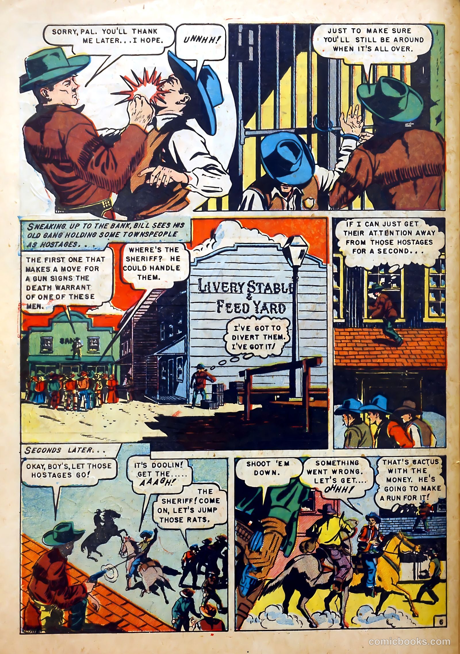 Buffalo Bill #4 (1951) — page 32 of 37