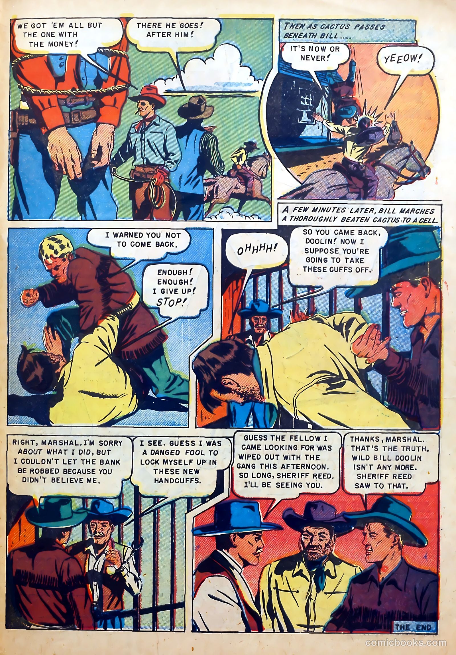 Buffalo Bill #4 (1951) — page 33 of 37