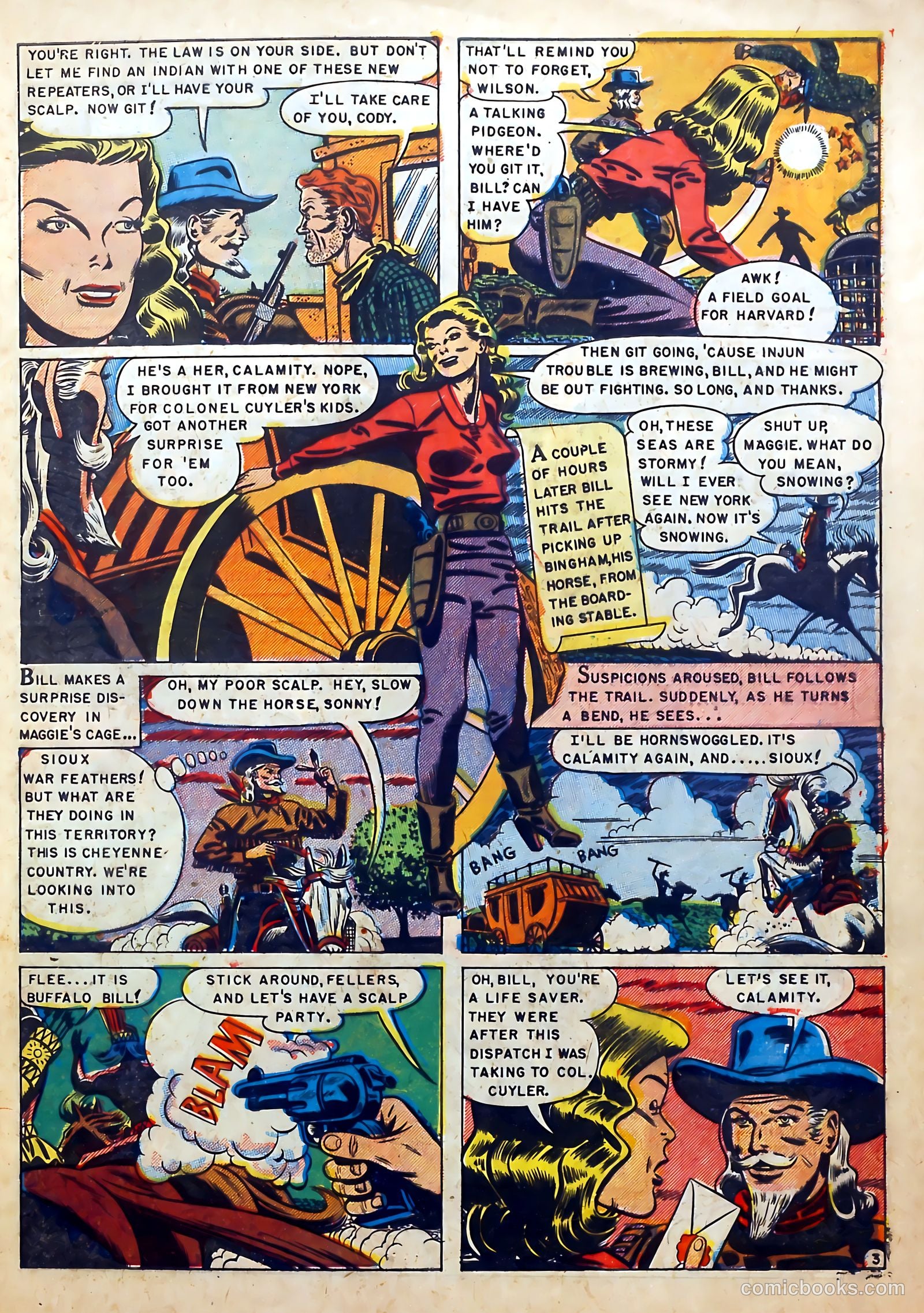 Buffalo Bill #4 (1951) — page 5 of 36