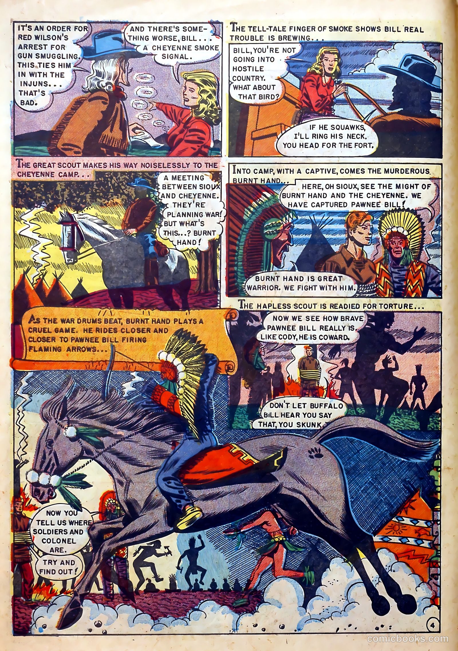 Buffalo Bill #4 (1951) — page 6 of 36