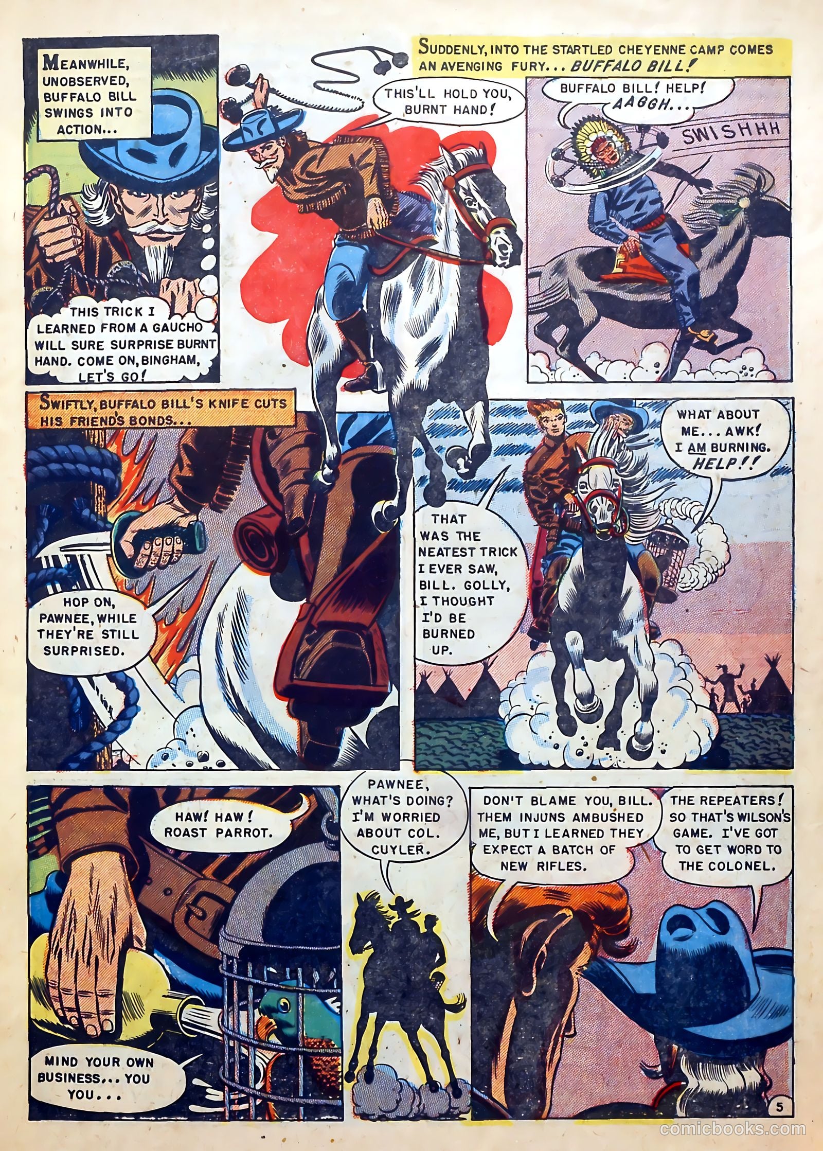 Buffalo Bill #4 (1951) — page 7 of 36