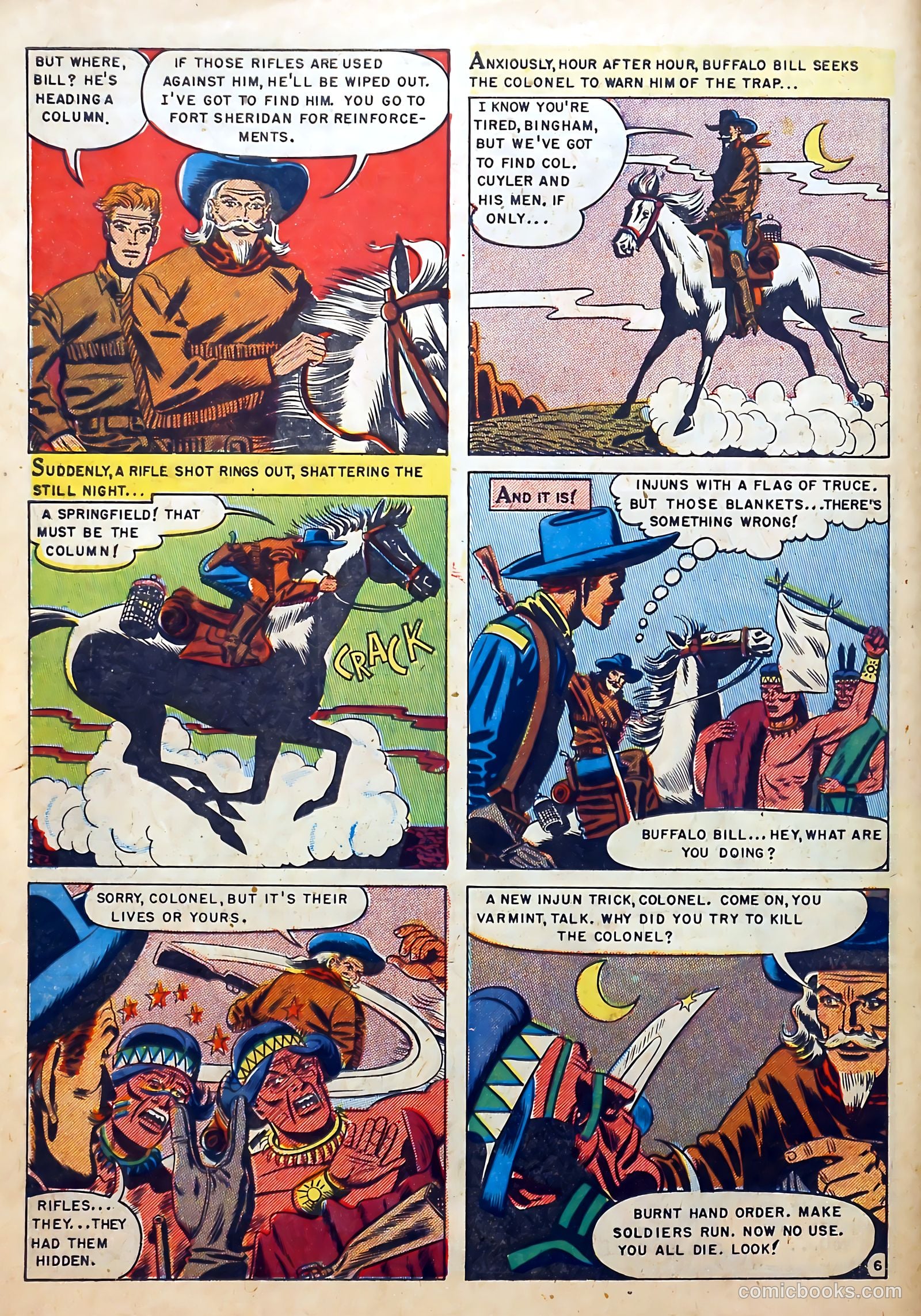 Buffalo Bill #4 (1951) — page 8 of 36