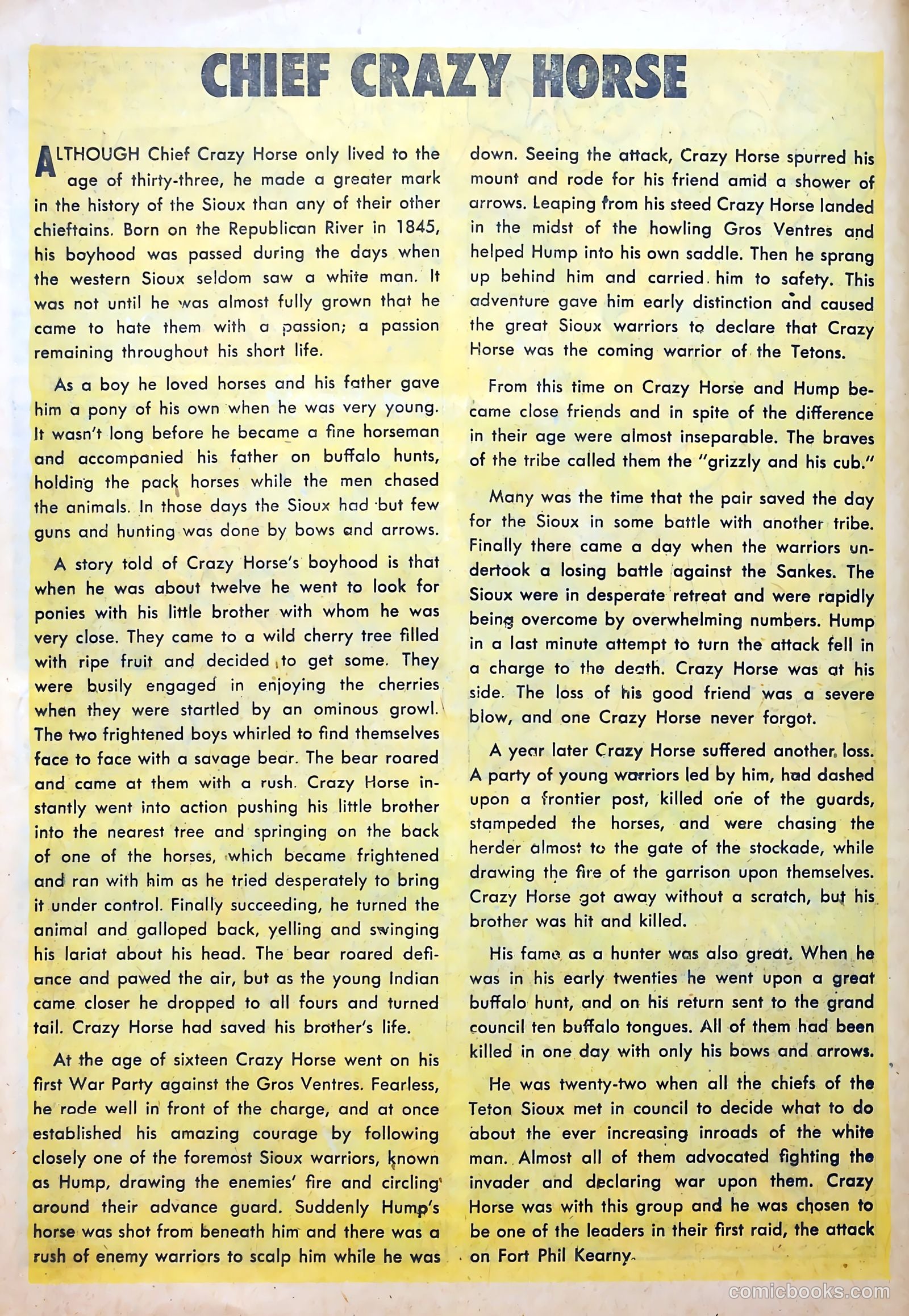 Buffalo Bill #4 (1951) — page 18 of 36