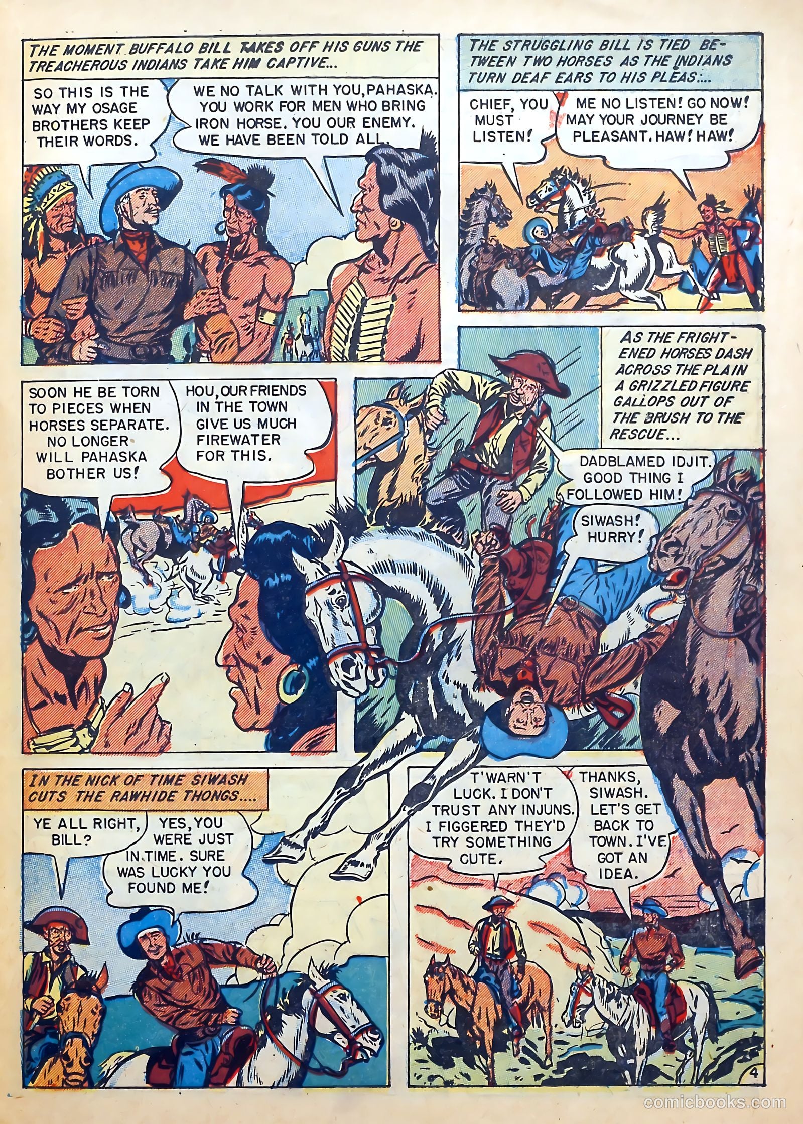 Buffalo Bill #4 (1951) — page 23 of 36