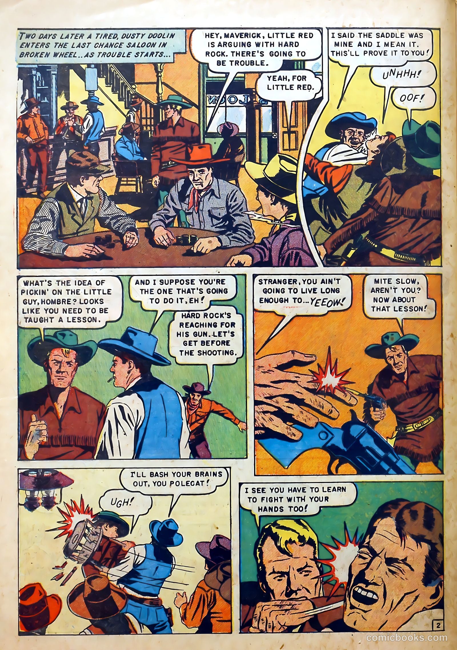 Buffalo Bill #4 (1951) — page 28 of 36