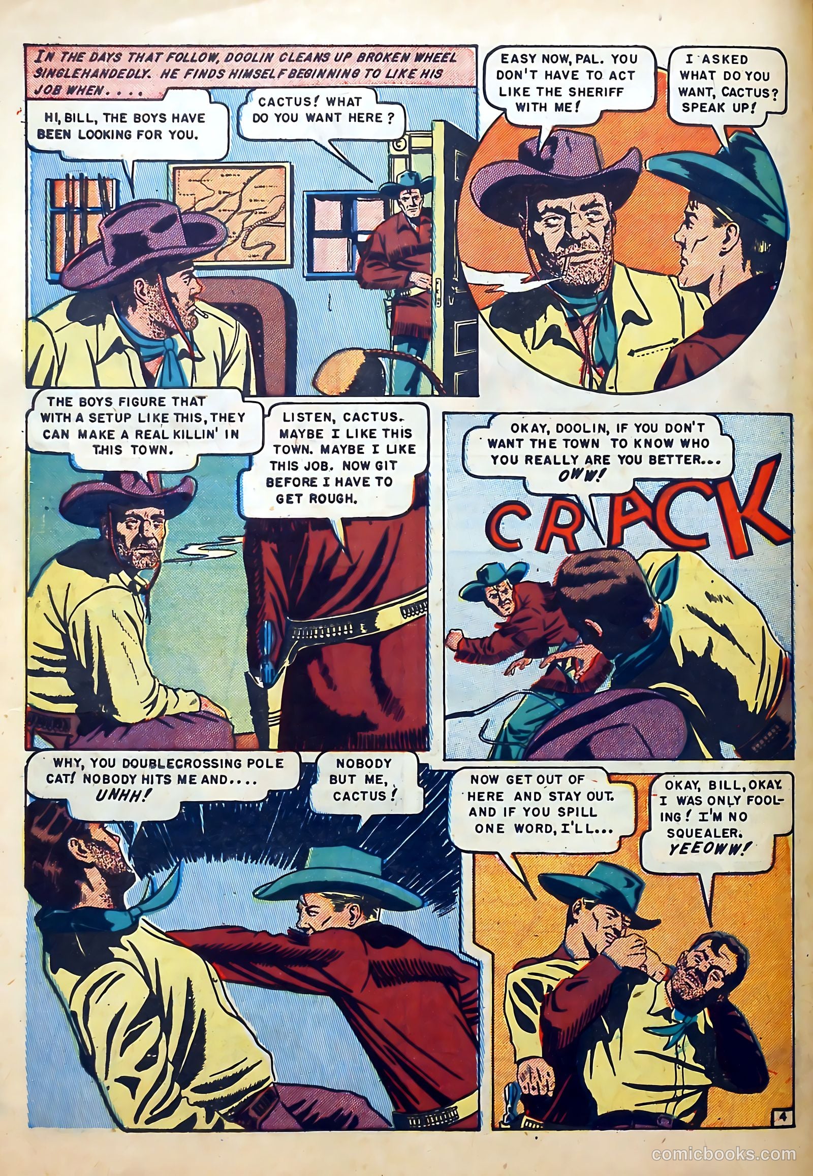Buffalo Bill #4 (1951) — page 30 of 36