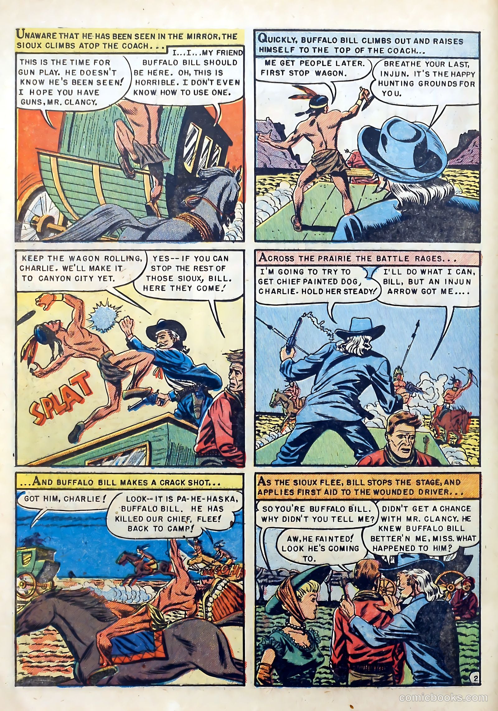 Buffalo Bill #5 (1951) — page 4 of 37