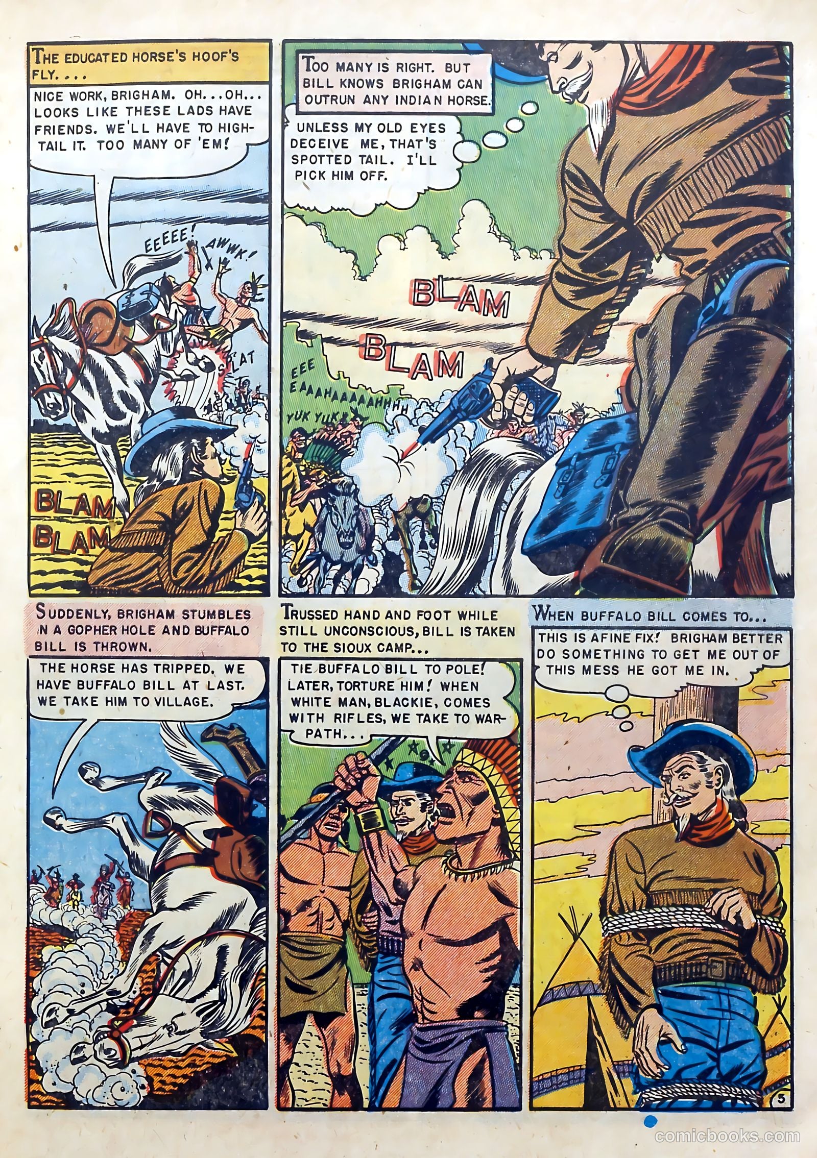 Buffalo Bill #5 (1951) — page 7 of 37