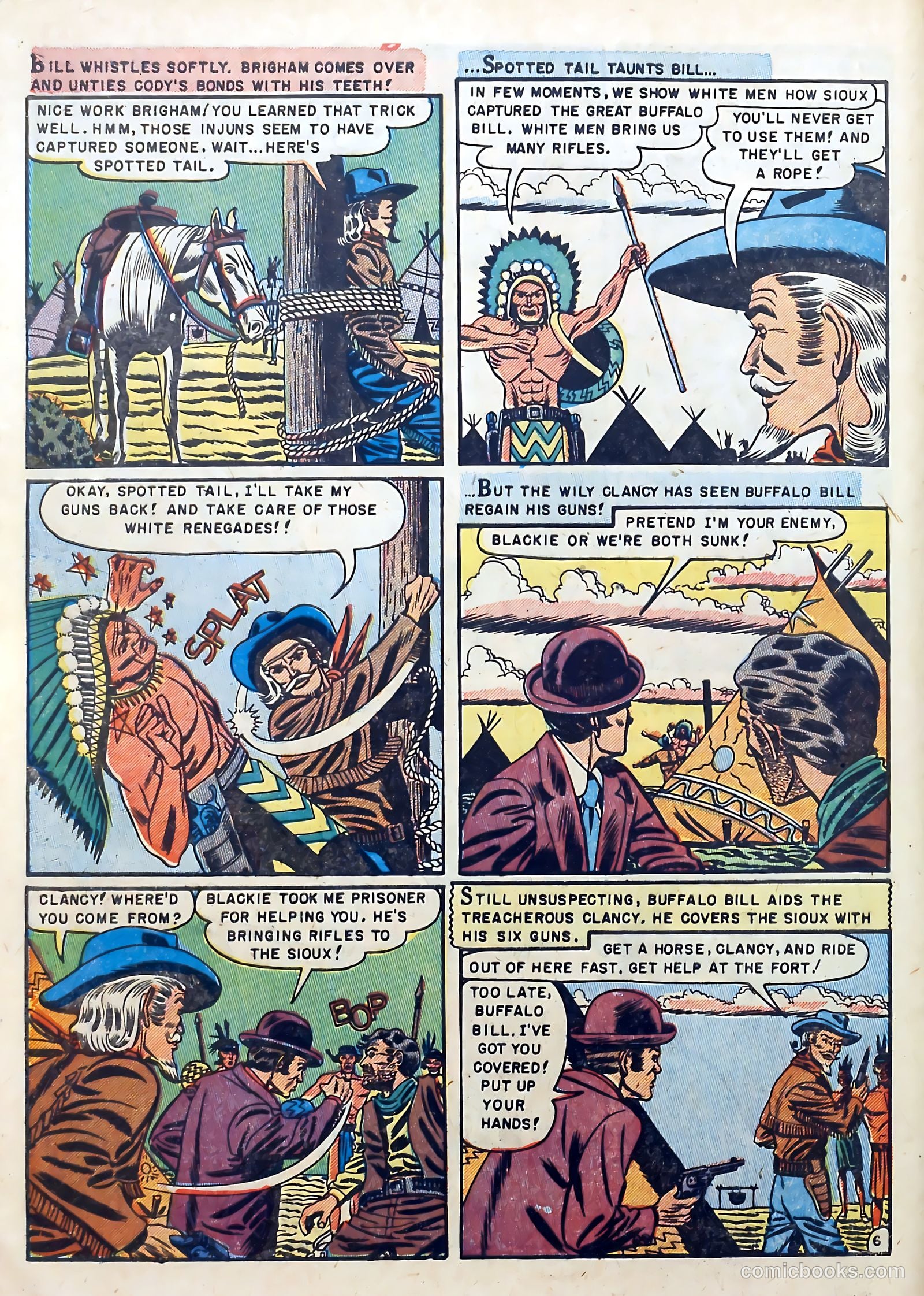 Buffalo Bill #5 (1951) — page 8 of 37