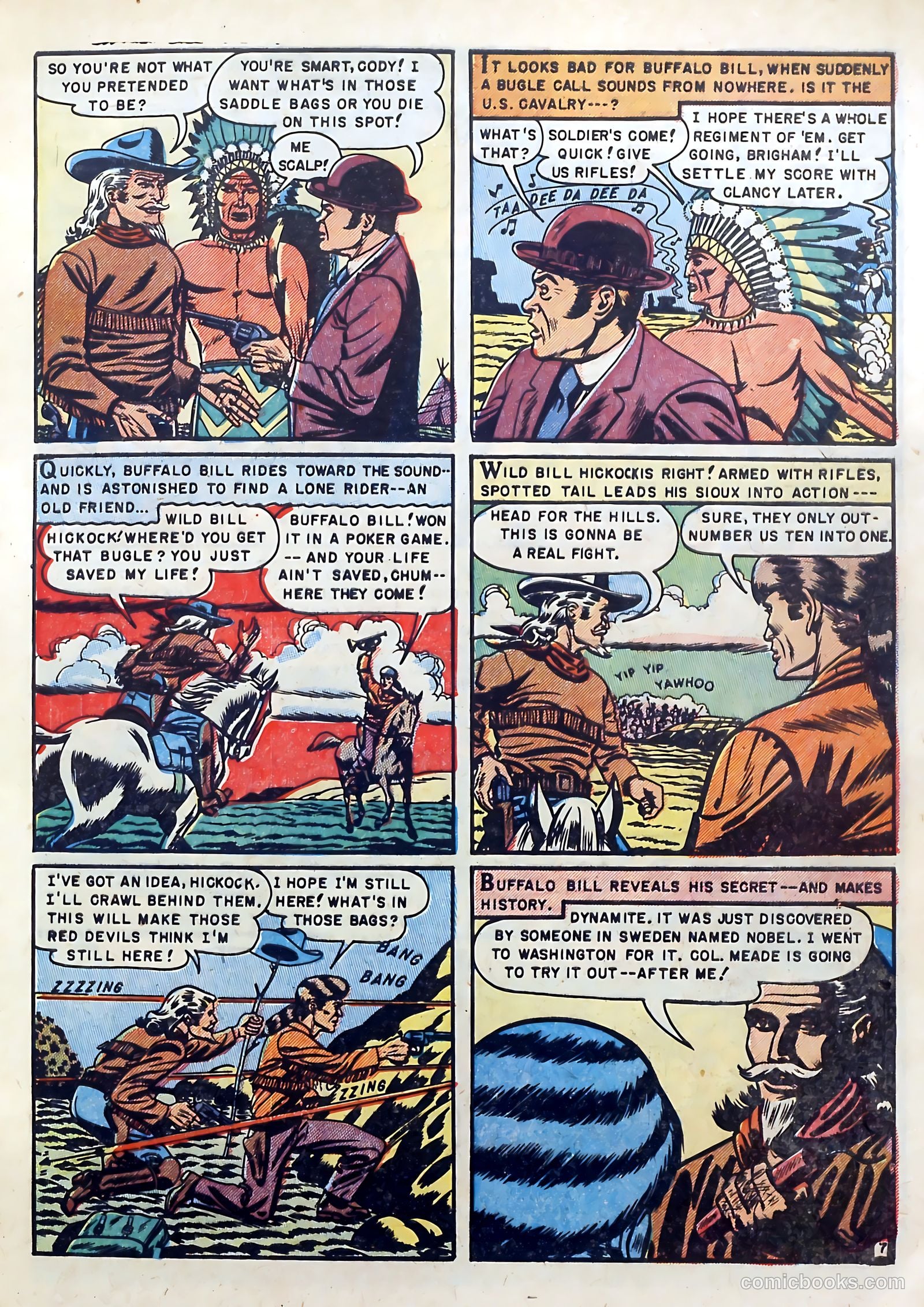 Buffalo Bill #5 (1951) — page 9 of 37