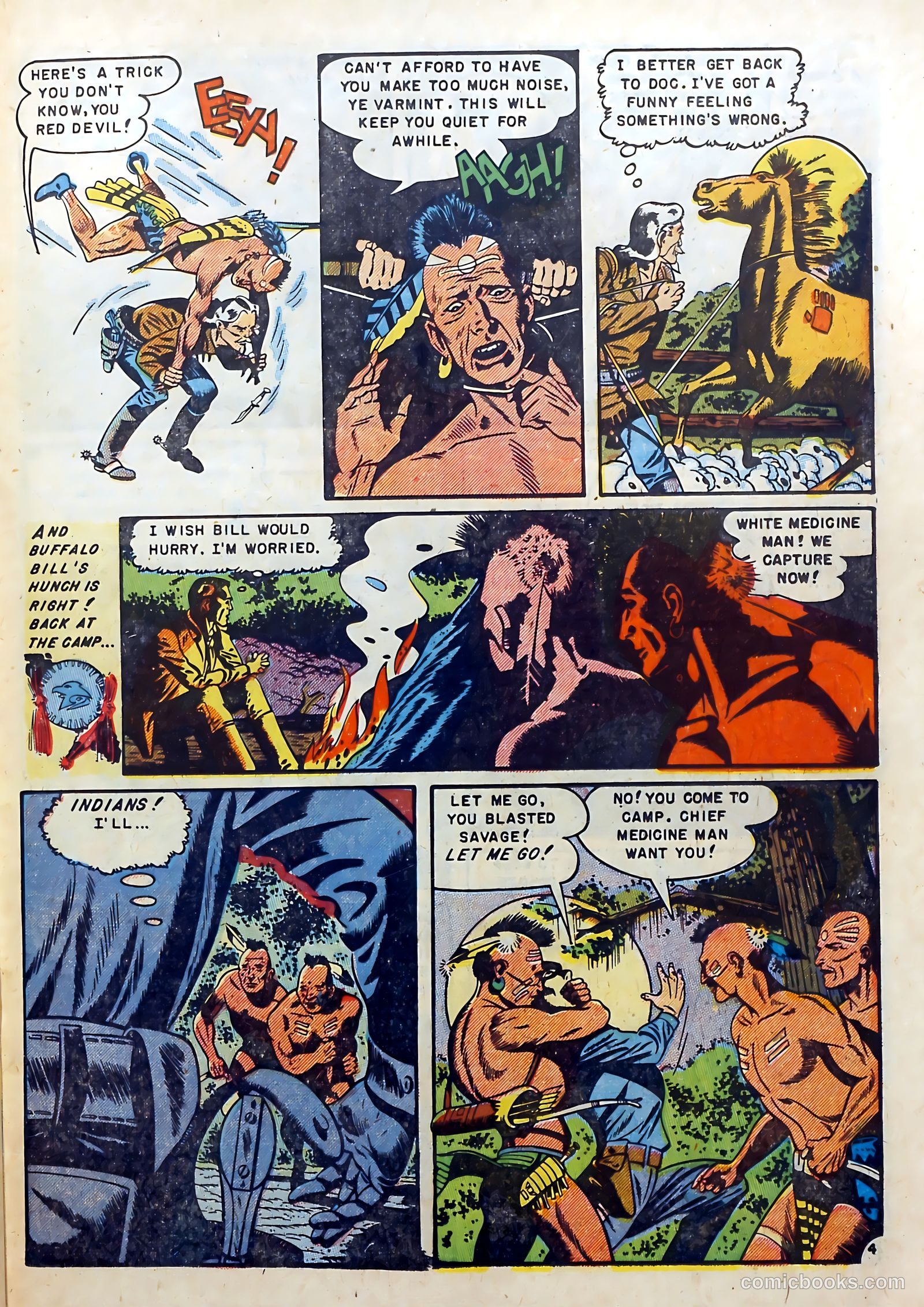 Buffalo Bill #5 (1951) — page 23 of 37