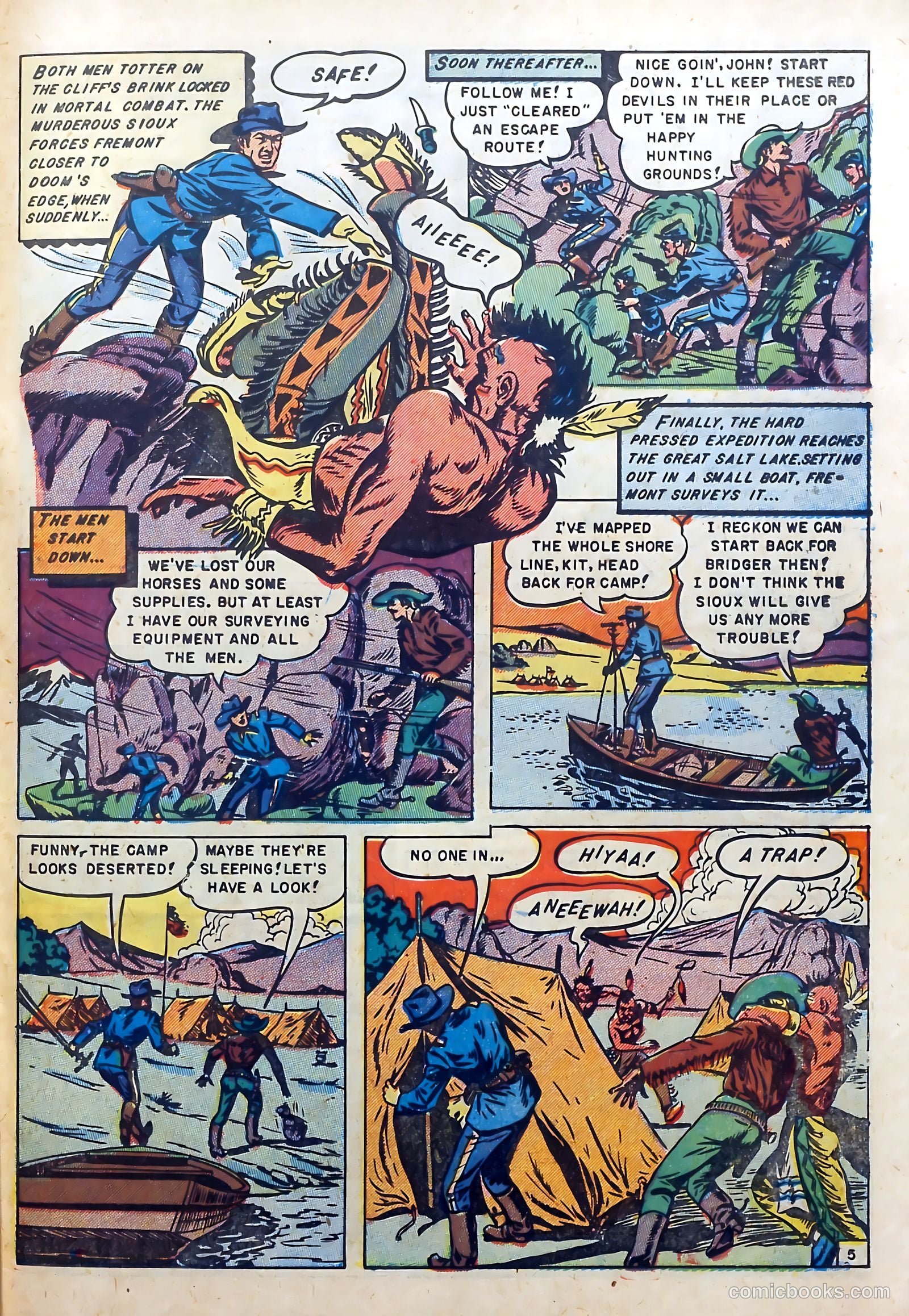 Buffalo Bill #5 (1951) — page 31 of 37