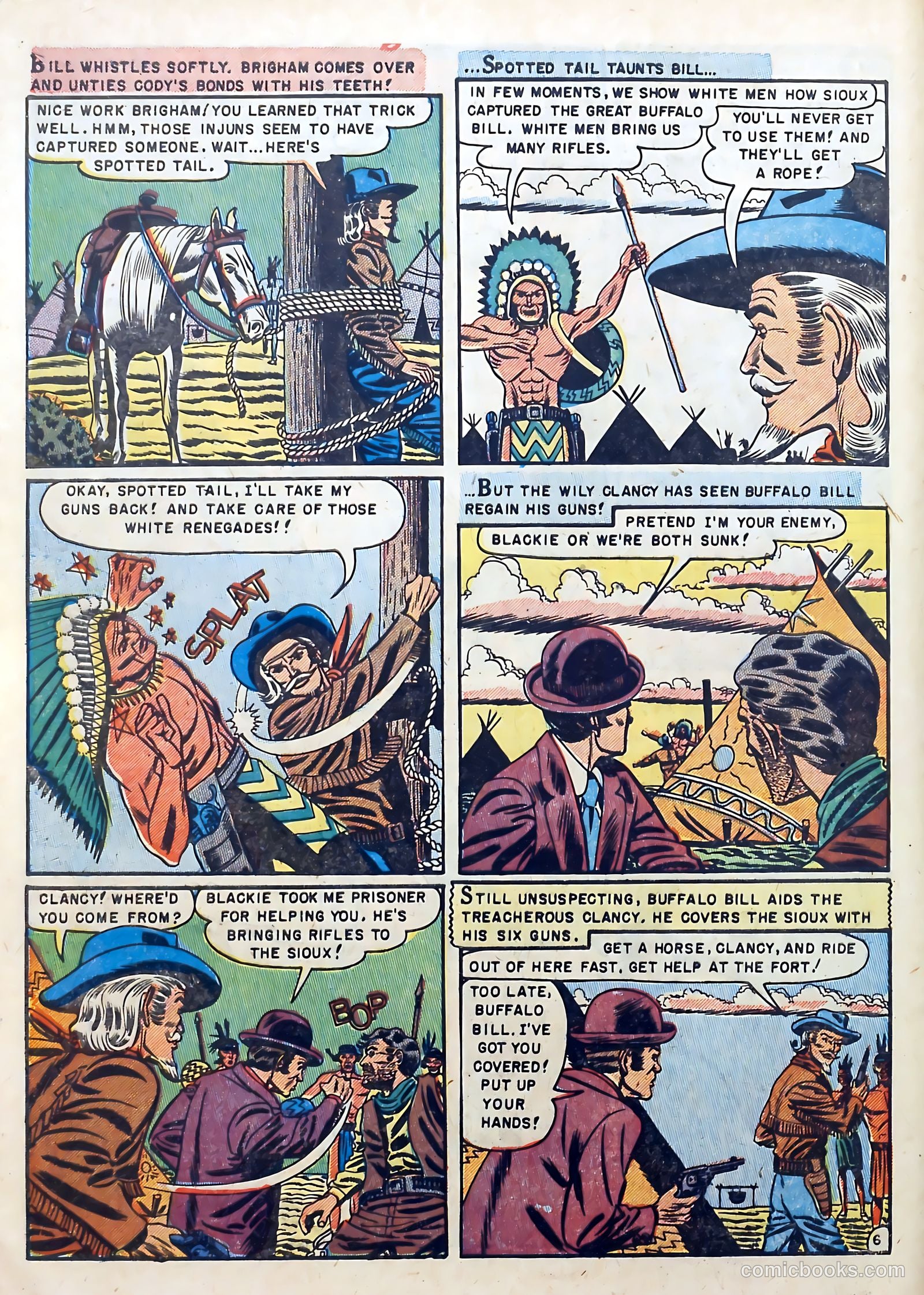 Buffalo Bill #5 (1951) — page 8 of 36
