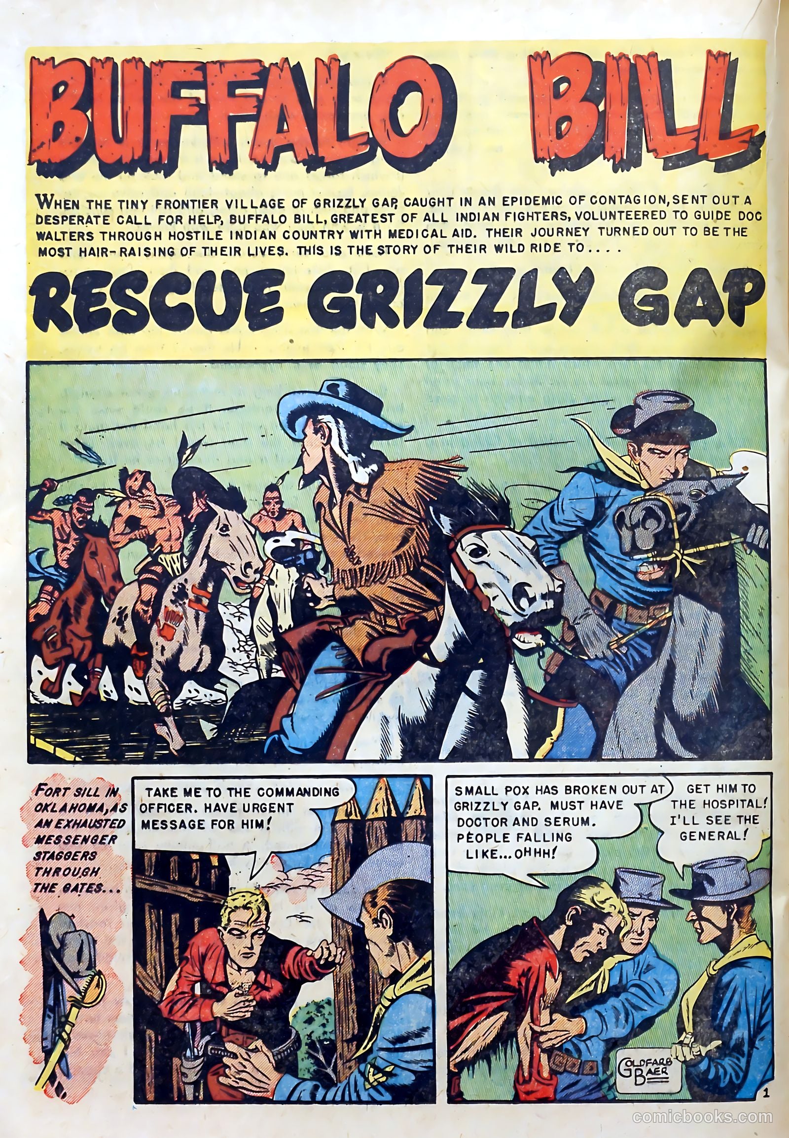 Buffalo Bill #5 (1951) — page 20 of 36