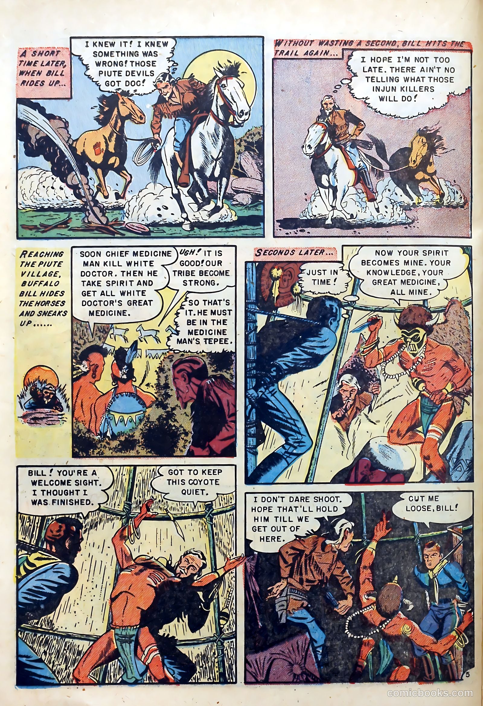 Buffalo Bill #5 (1951) — page 24 of 36