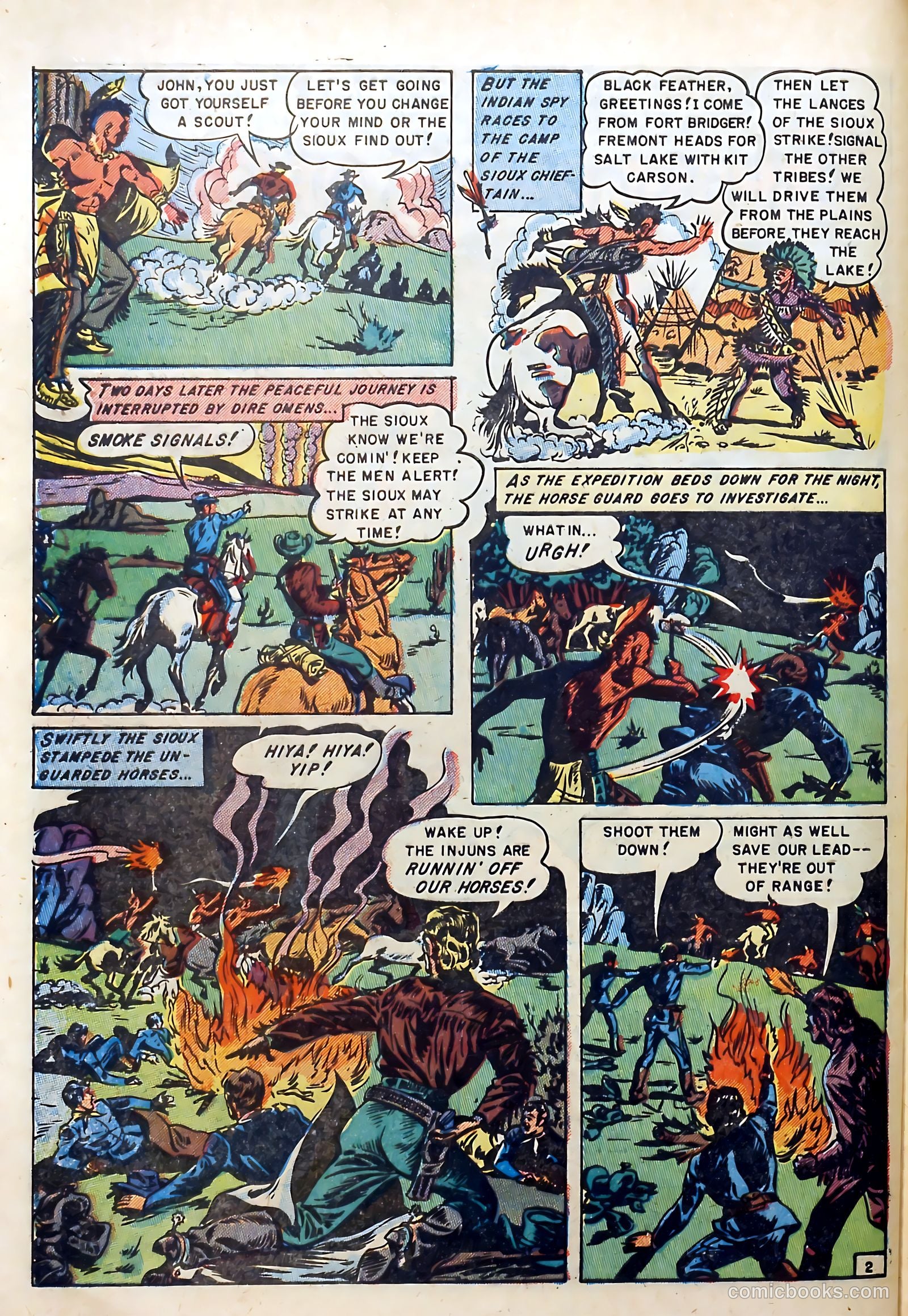 Buffalo Bill #5 (1951) — page 28 of 36