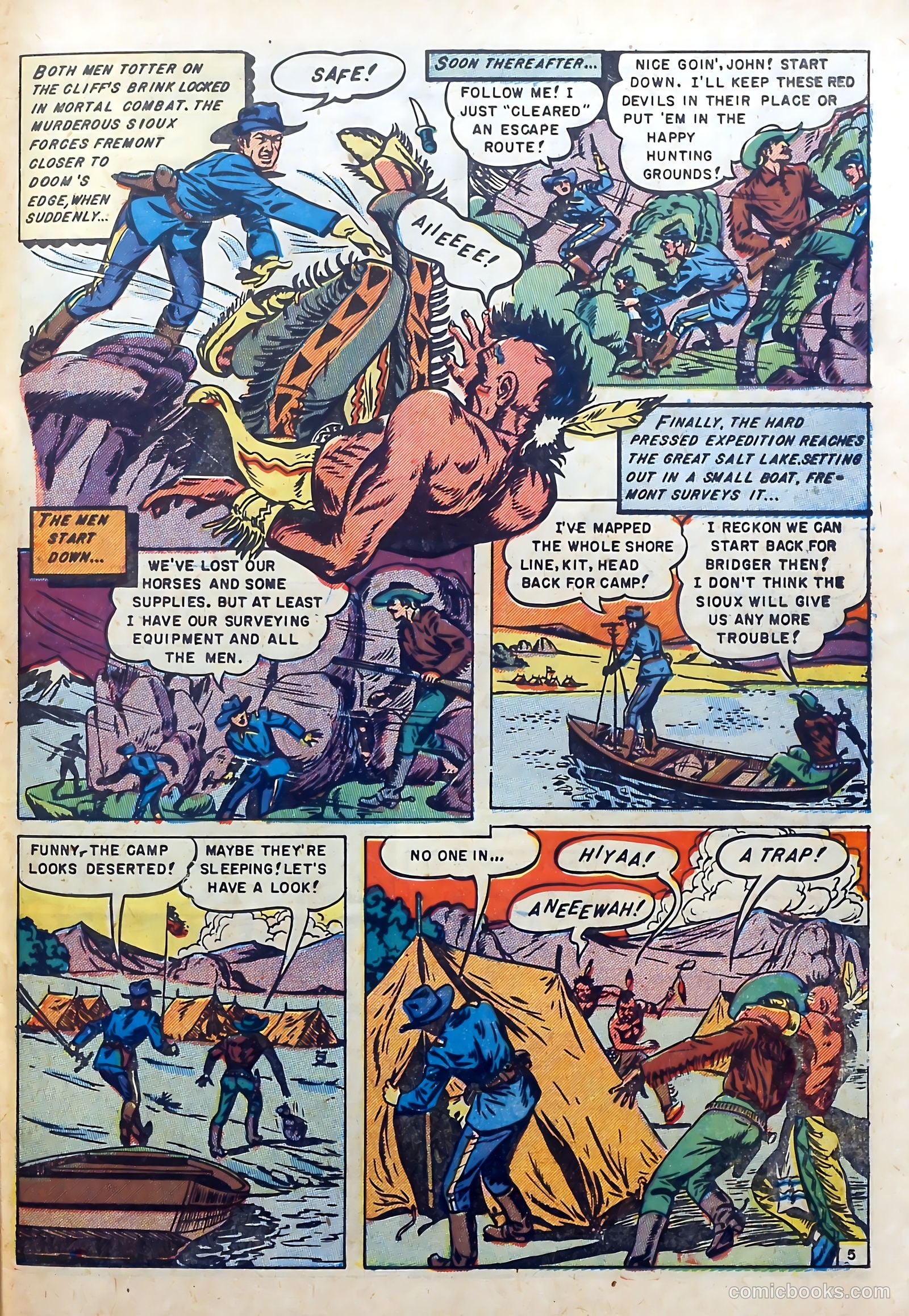 Buffalo Bill #5 (1951) — page 31 of 36
