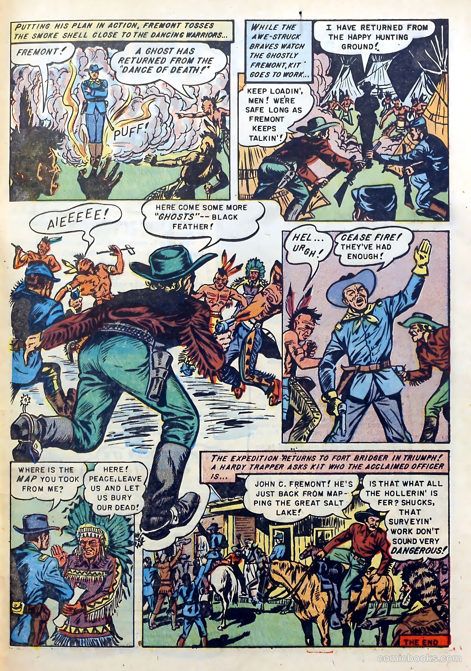 Buffalo Bill #5 (1951) — page 33 of 36