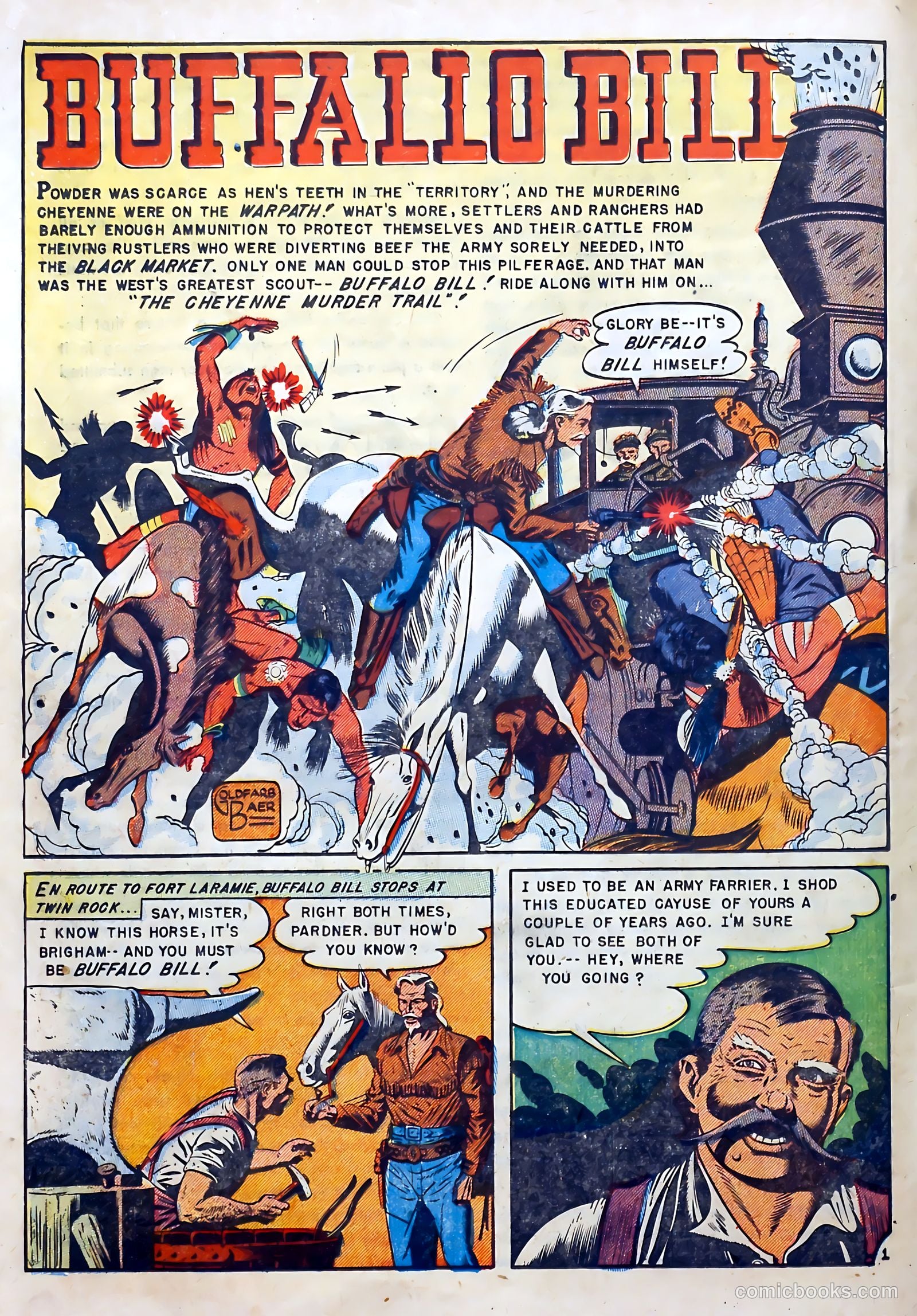 Buffalo Bill #6 (1951) — page 20 of 36