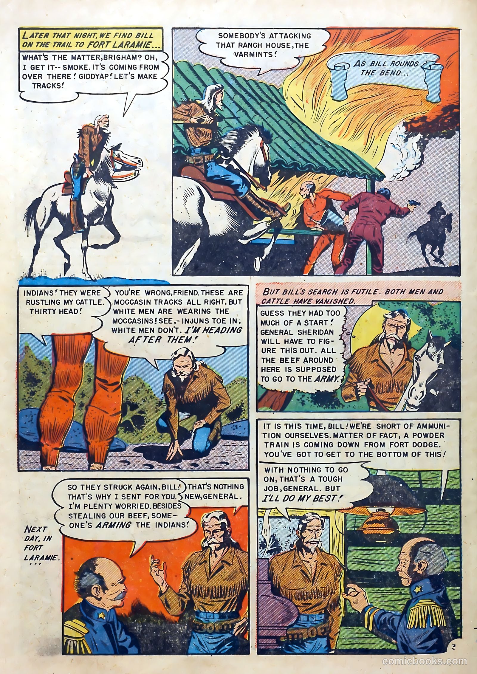 Buffalo Bill #6 (1951) — page 22 of 36