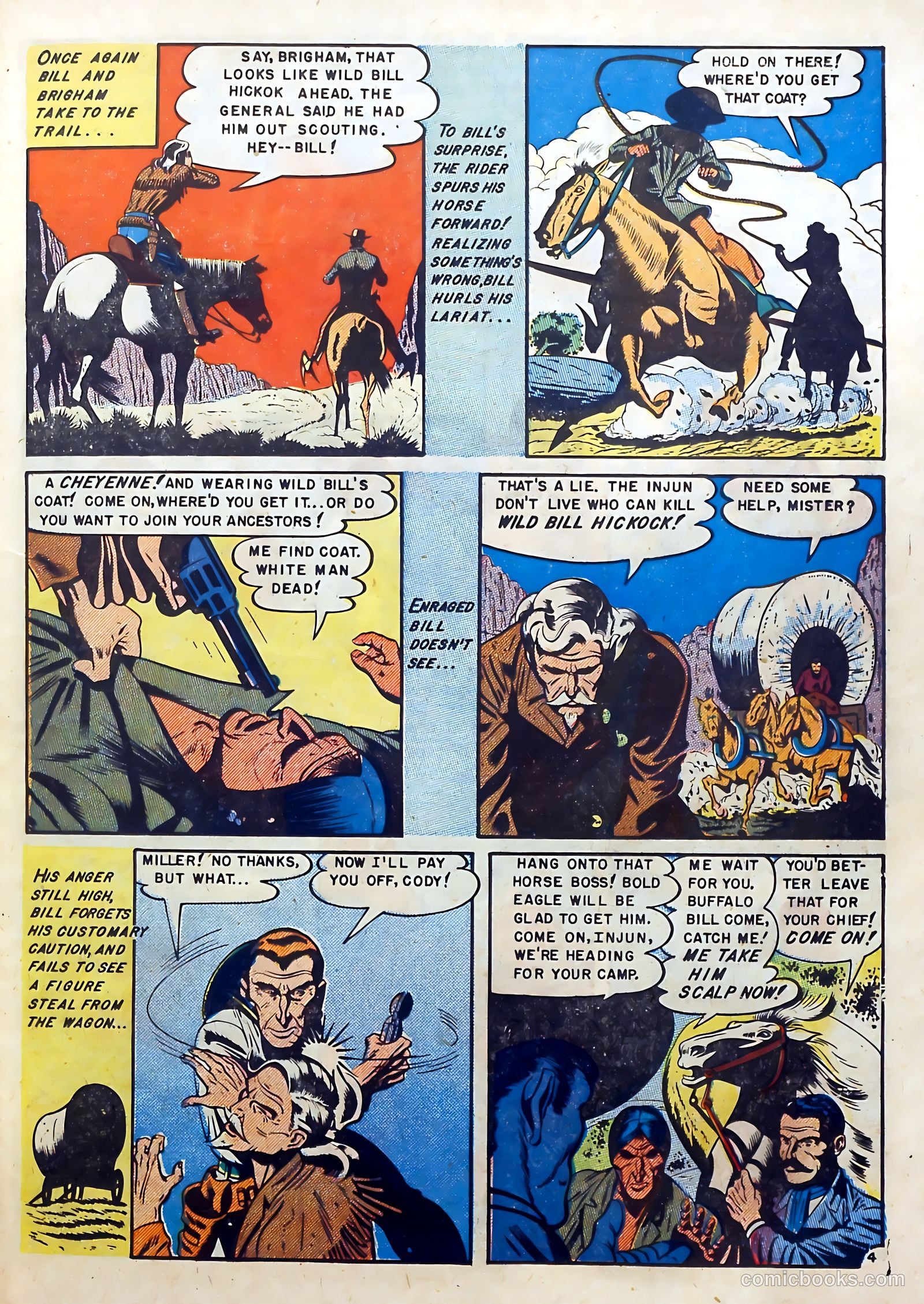 Buffalo Bill #6 (1951) — page 23 of 36