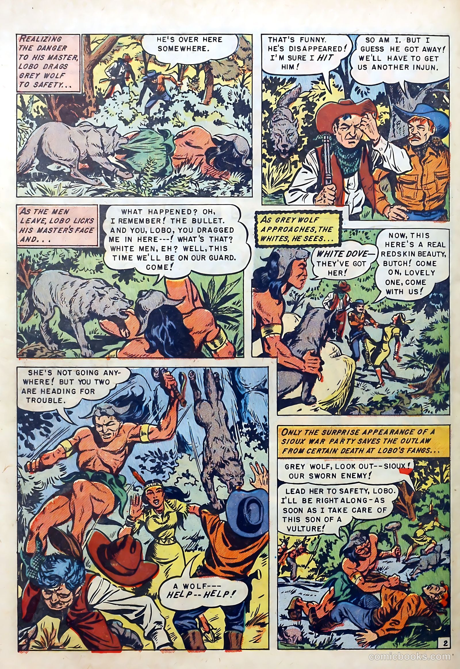 Buffalo Bill #6 (1951) — page 28 of 36