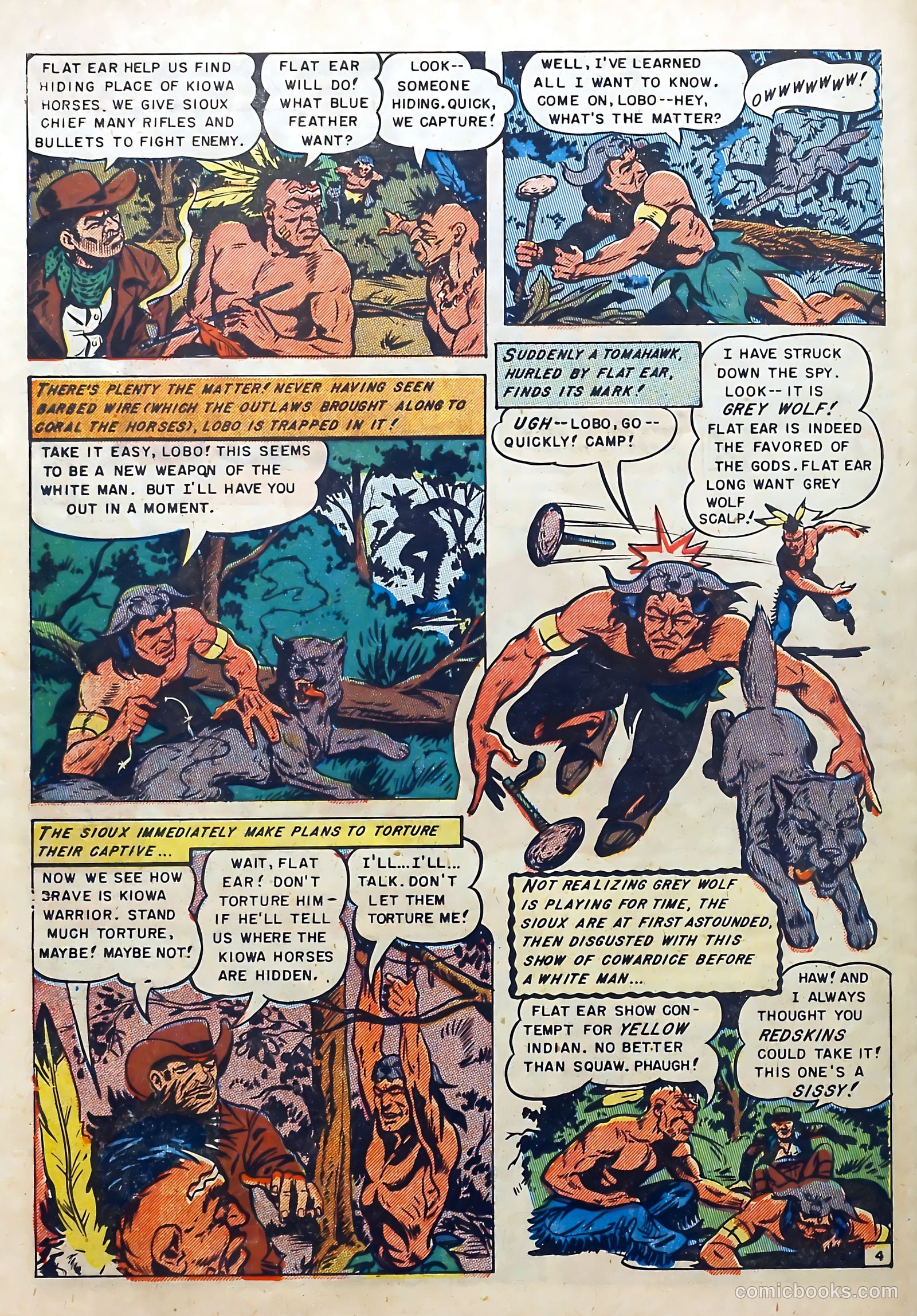 Buffalo Bill #6 (1951) — page 30 of 36