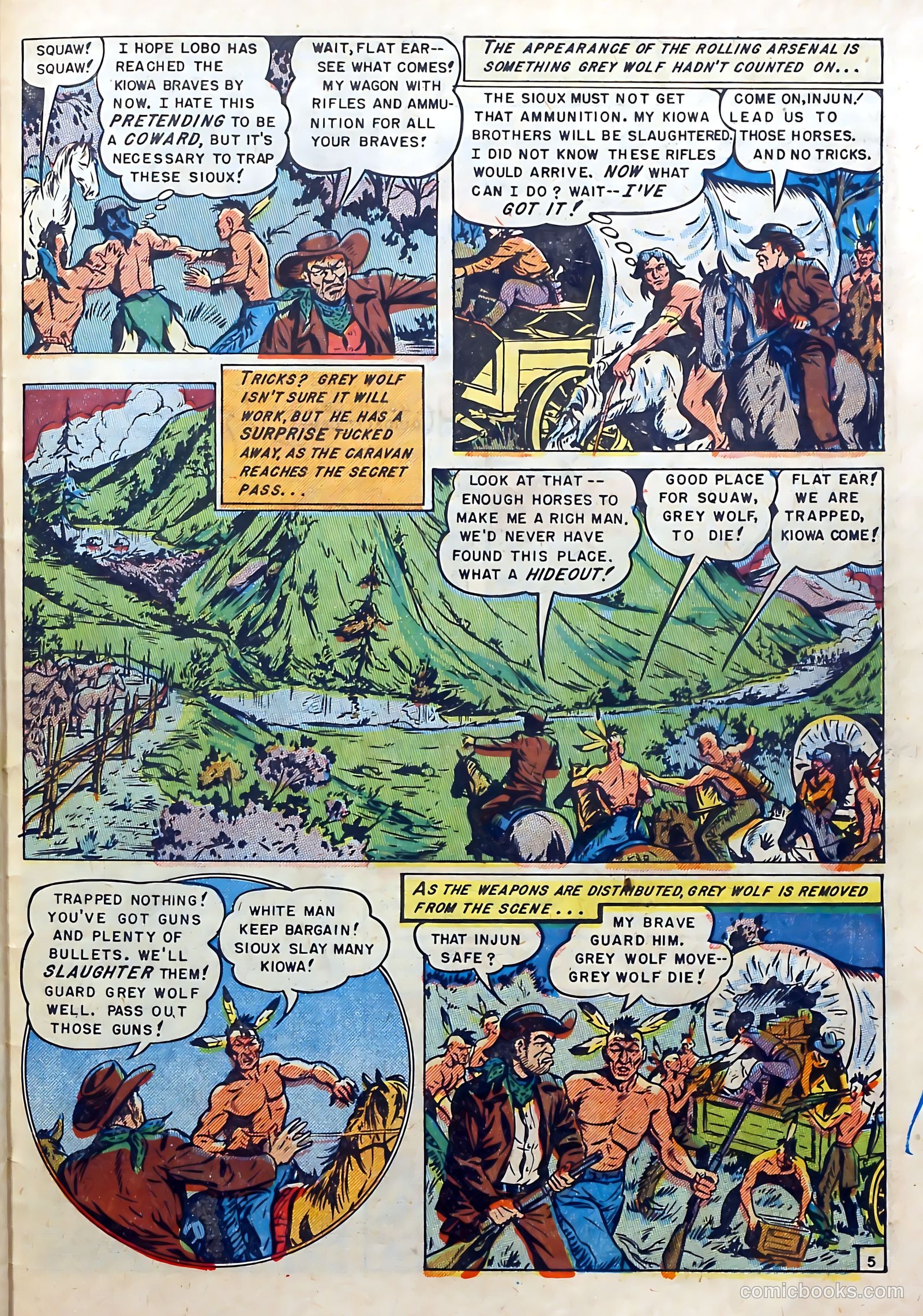 Buffalo Bill #6 (1951) — page 31 of 36