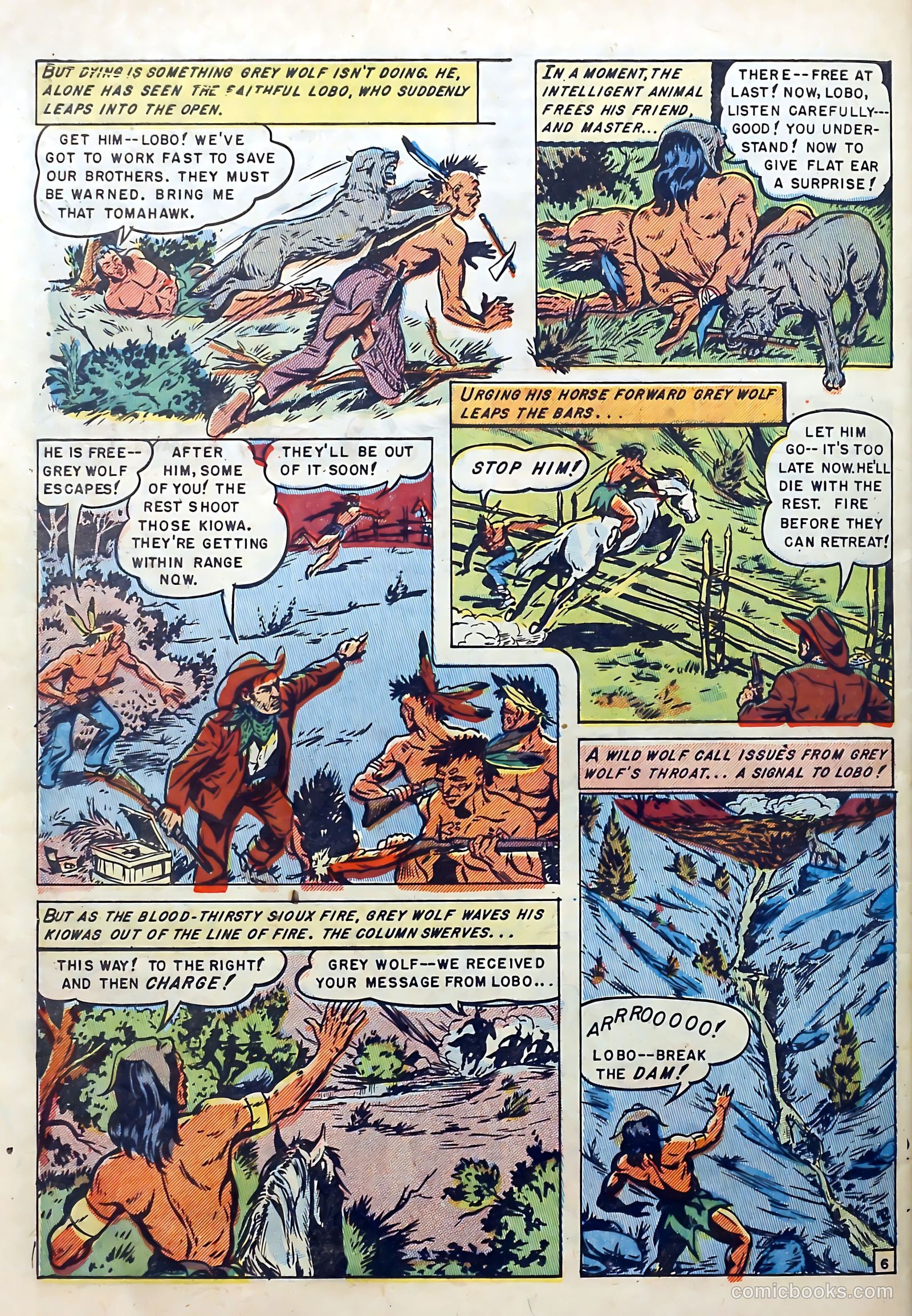 Buffalo Bill #6 (1951) — page 32 of 36