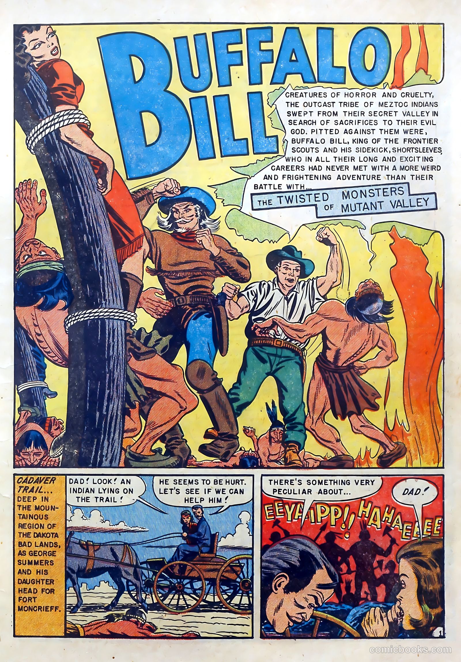 Buffalo Bill #6 (1951) — page 3 of 37