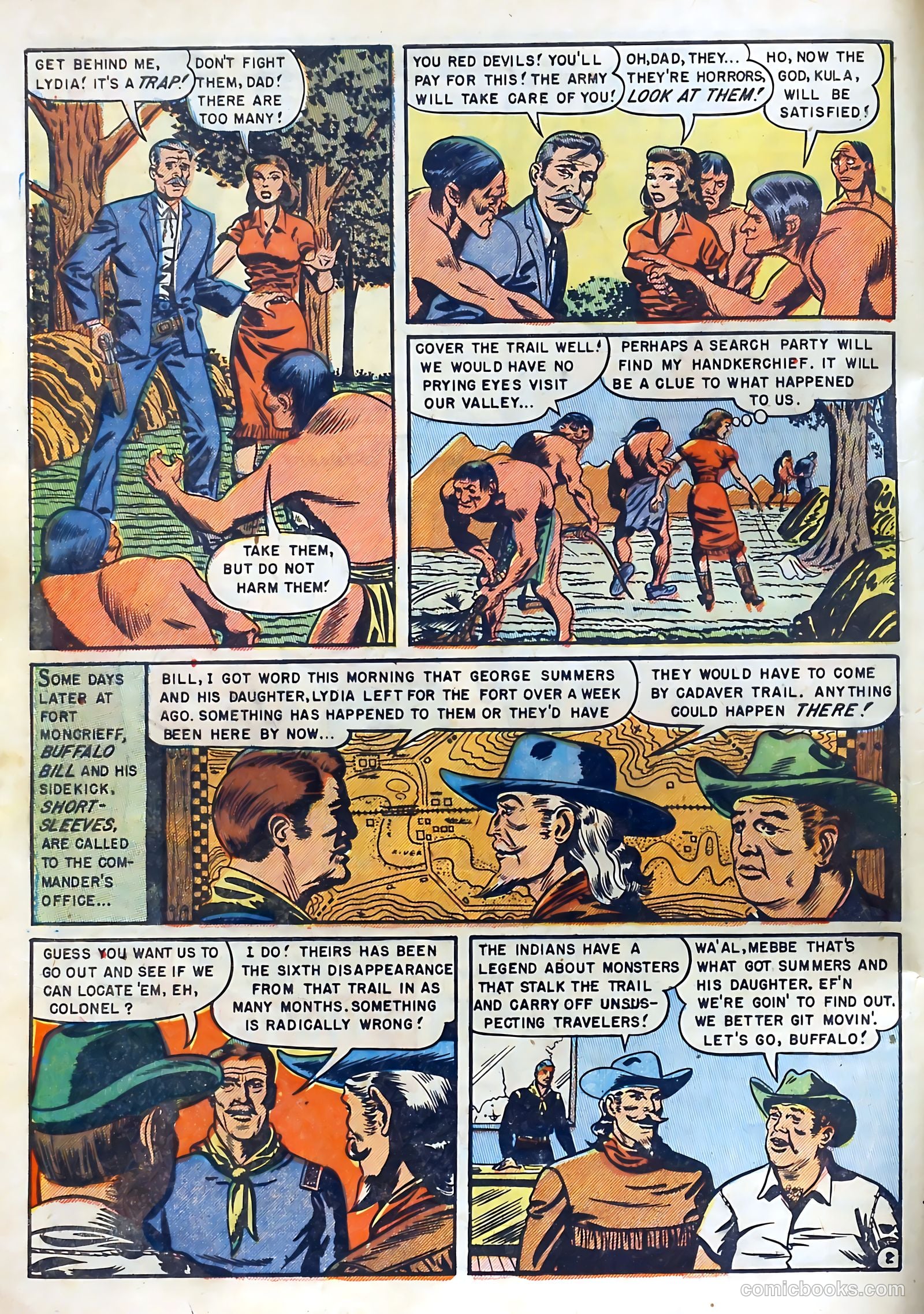Buffalo Bill #6 (1951) — page 4 of 37