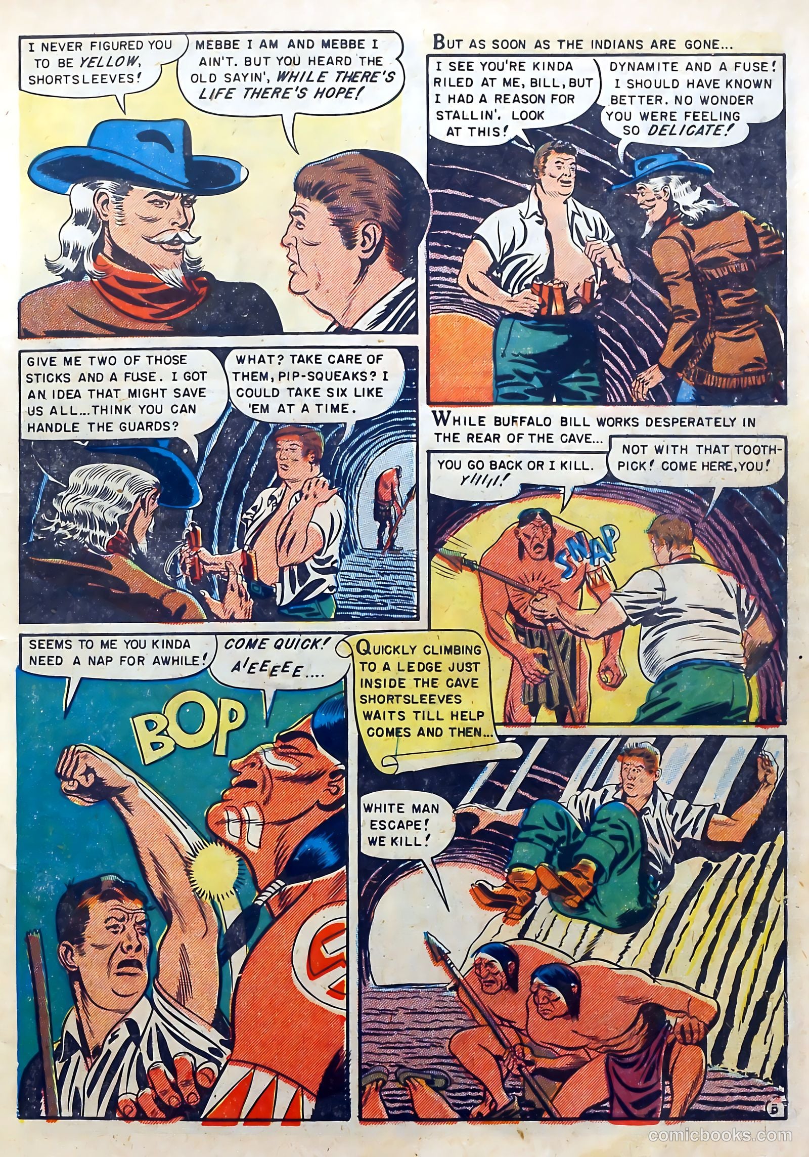 Buffalo Bill #6 (1951) — page 7 of 37