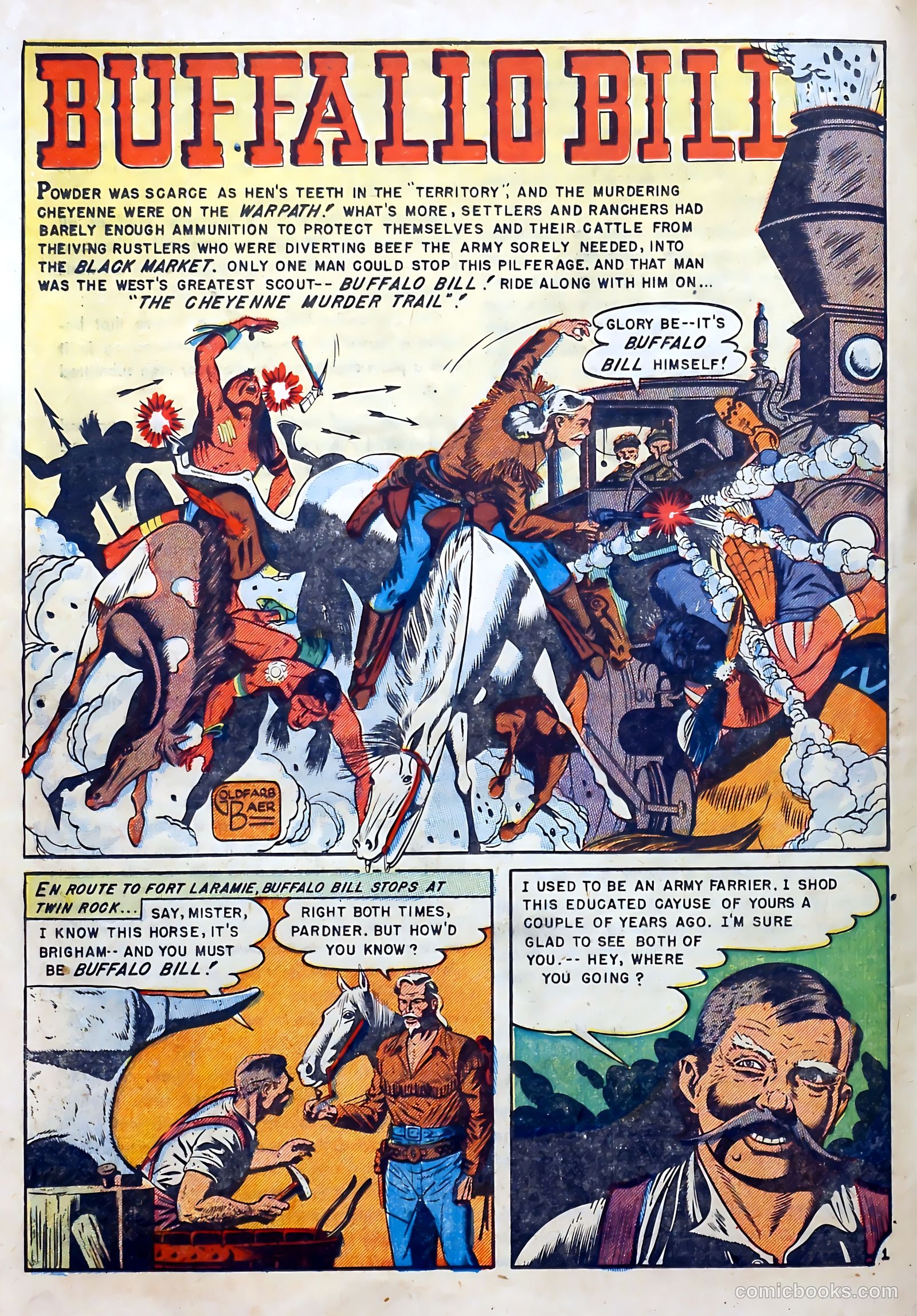 Buffalo Bill #6 (1951) — page 20 of 37