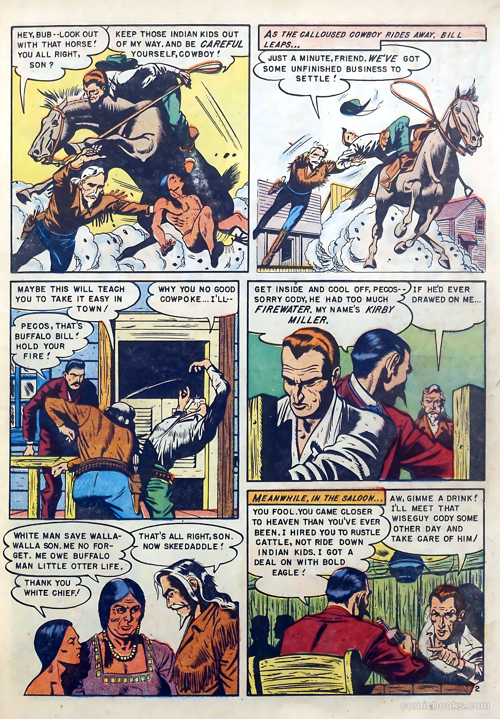 Buffalo Bill #6 (1951) — page 21 of 37