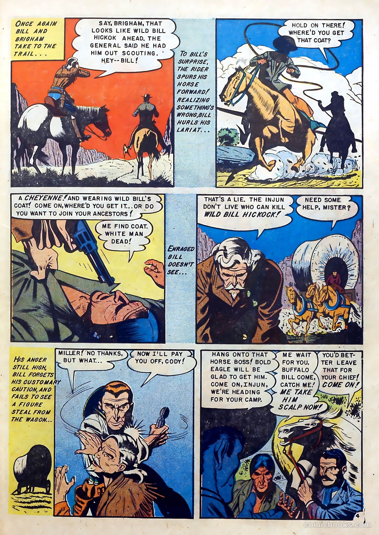 Buffalo Bill #6 (1951) — page 23 of 37