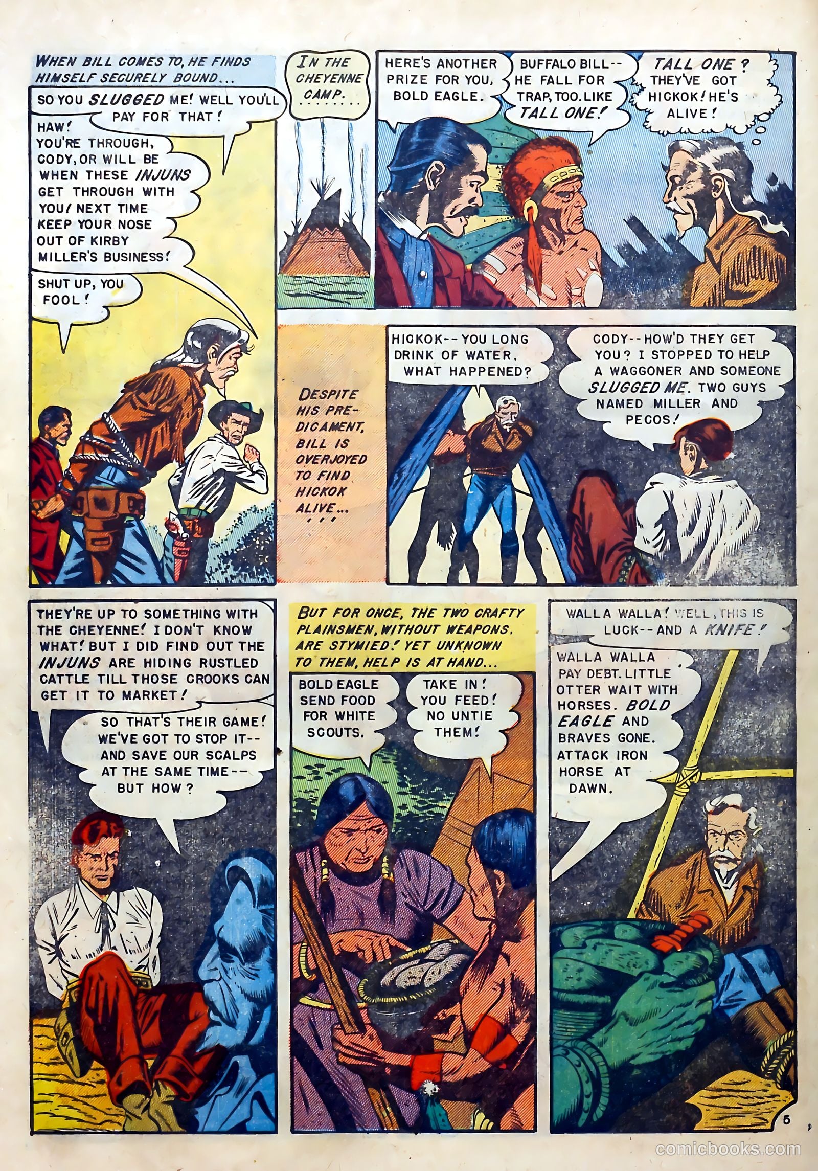 Buffalo Bill #6 (1951) — page 24 of 37