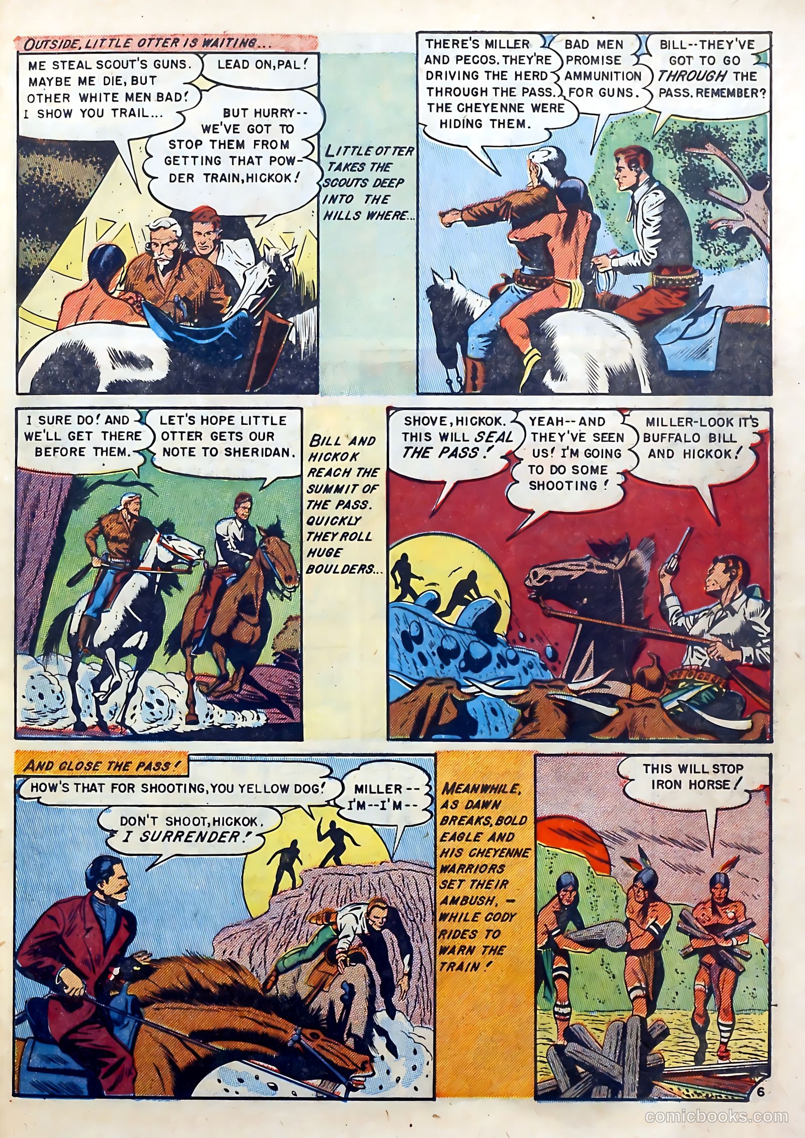 Buffalo Bill #6 (1951) — page 25 of 37