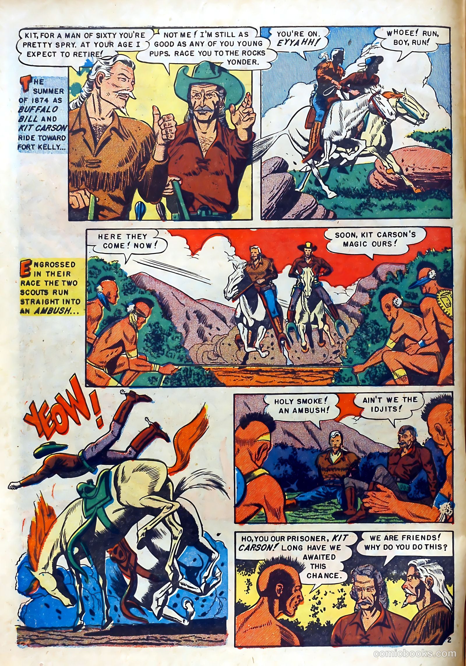 Buffalo Bill #7 (1951) — page 4 of 36