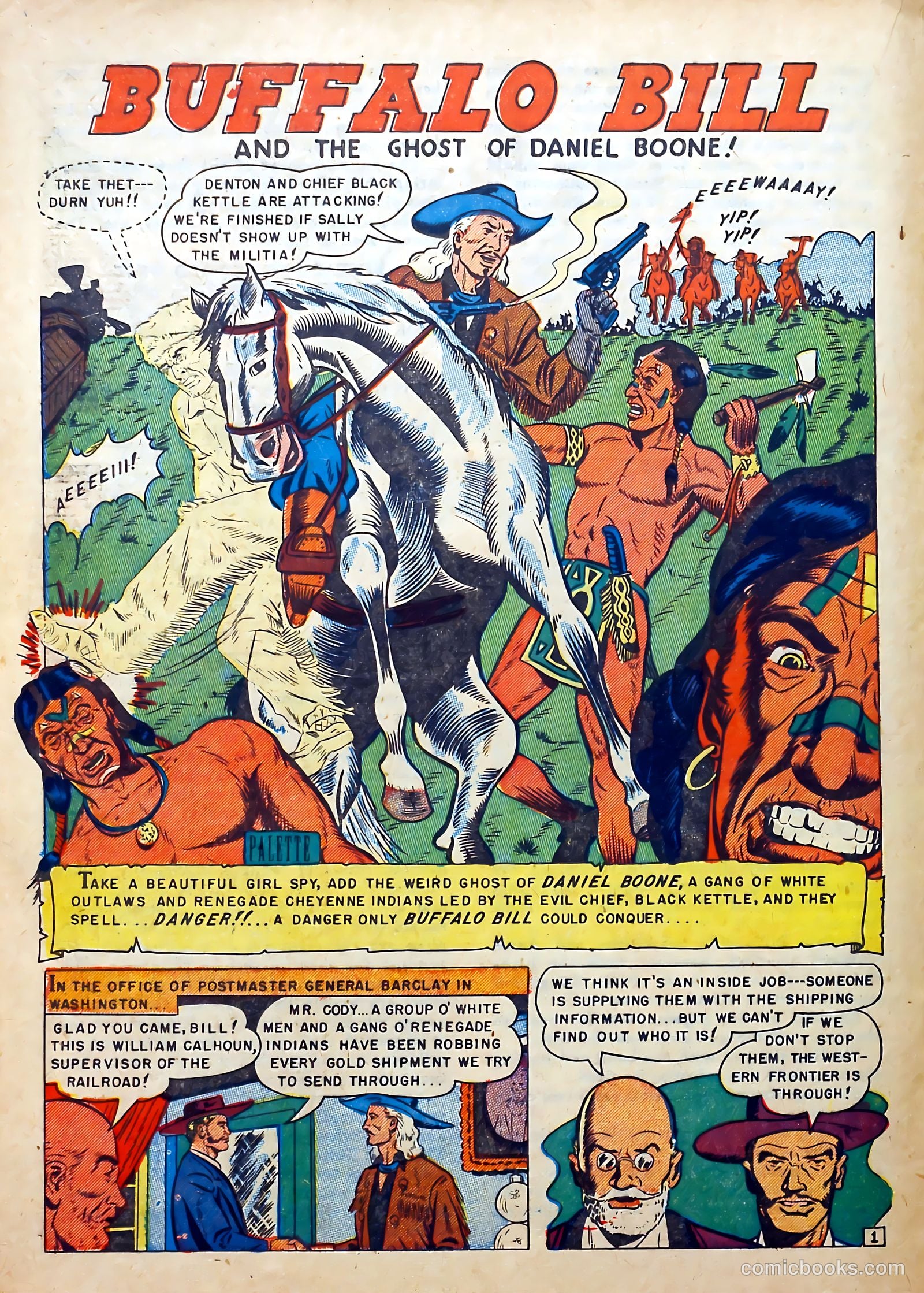Buffalo Bill #7 (1951) — page 20 of 36