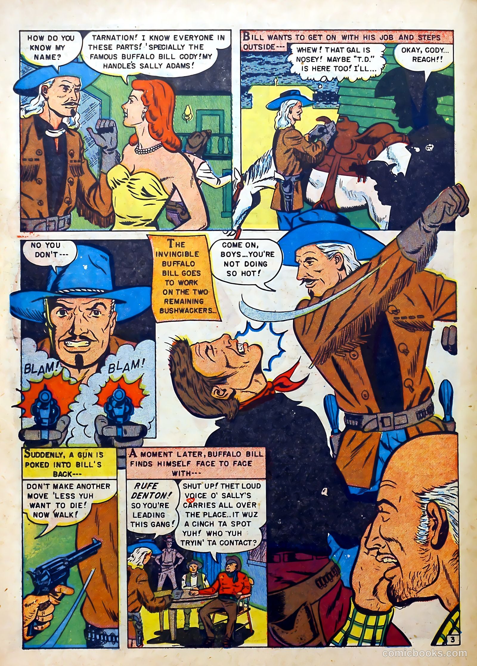Buffalo Bill #7 (1951) — page 22 of 36