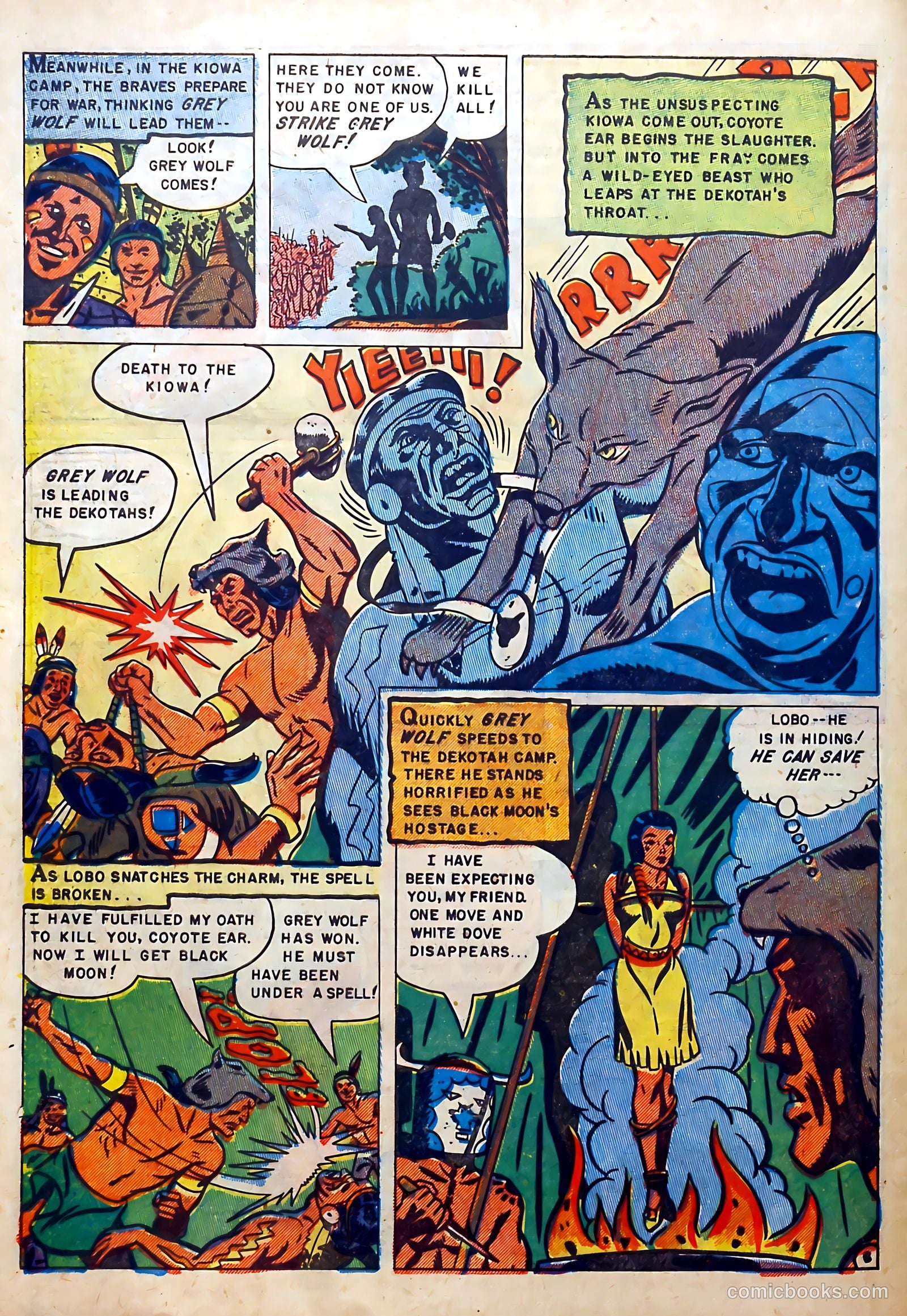 Buffalo Bill #7 (1951) — page 32 of 36