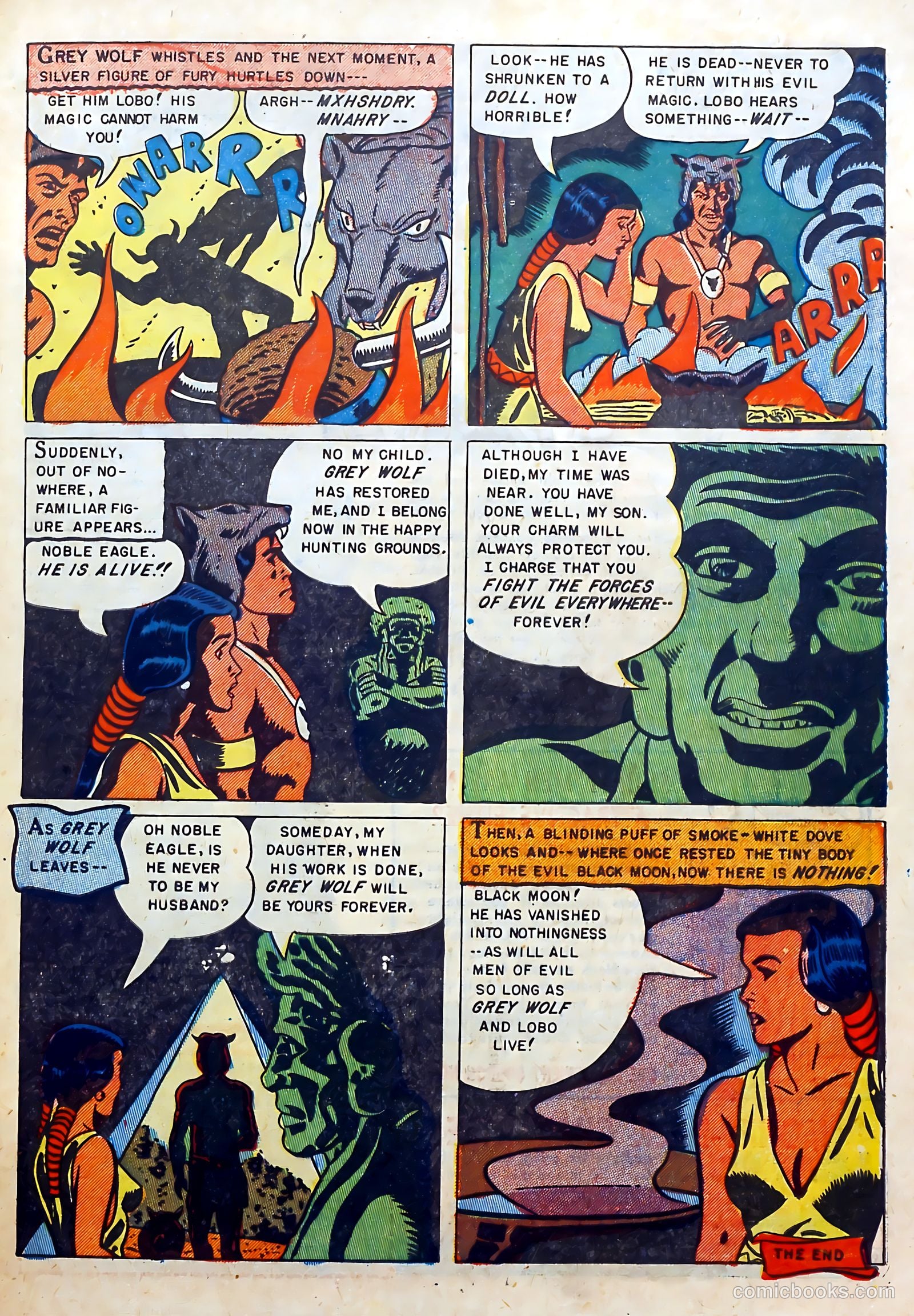 Buffalo Bill #7 (1951) — page 33 of 36