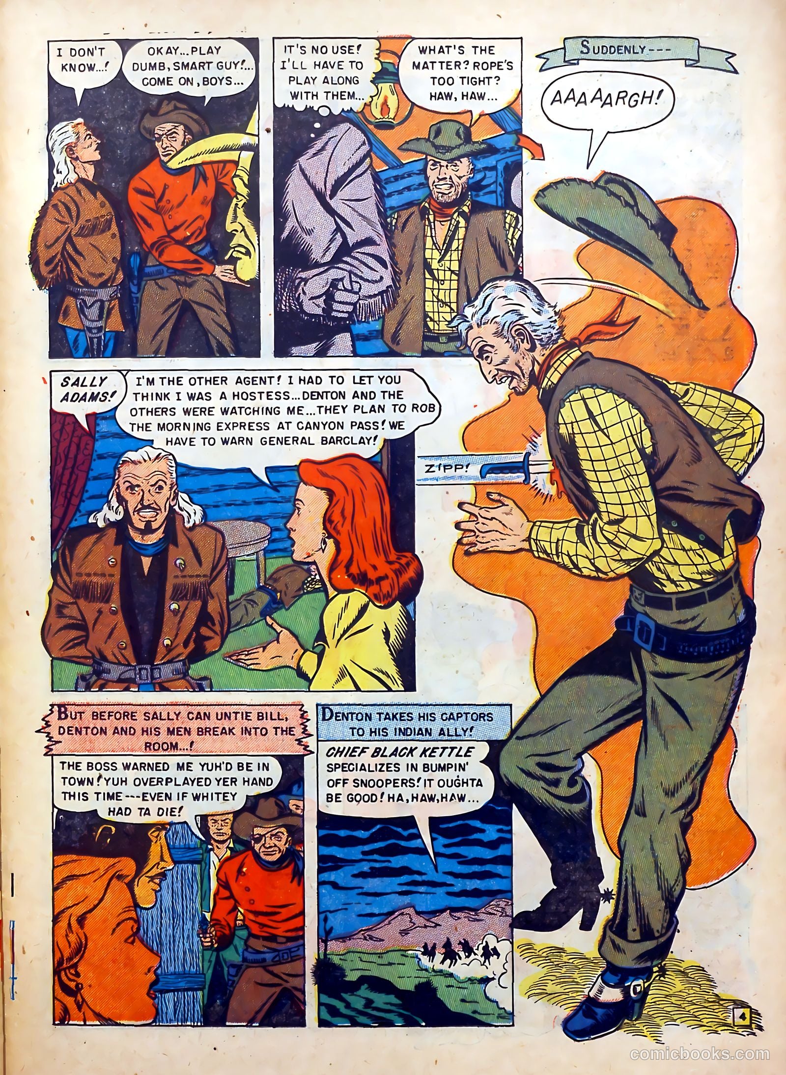 Buffalo Bill #7 (1951) — page 23 of 37