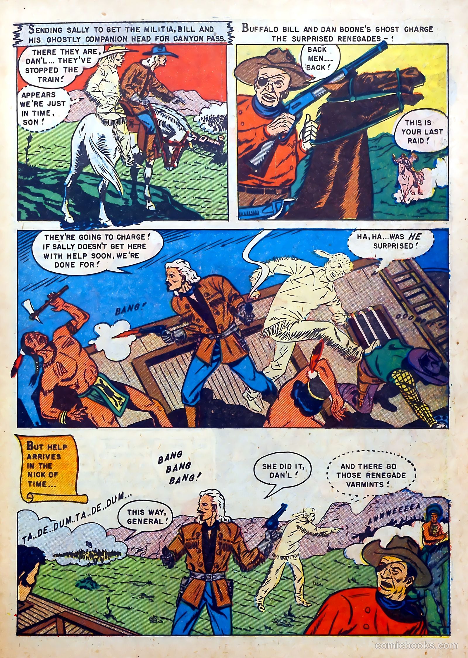 Buffalo Bill #7 (1951) — page 25 of 37